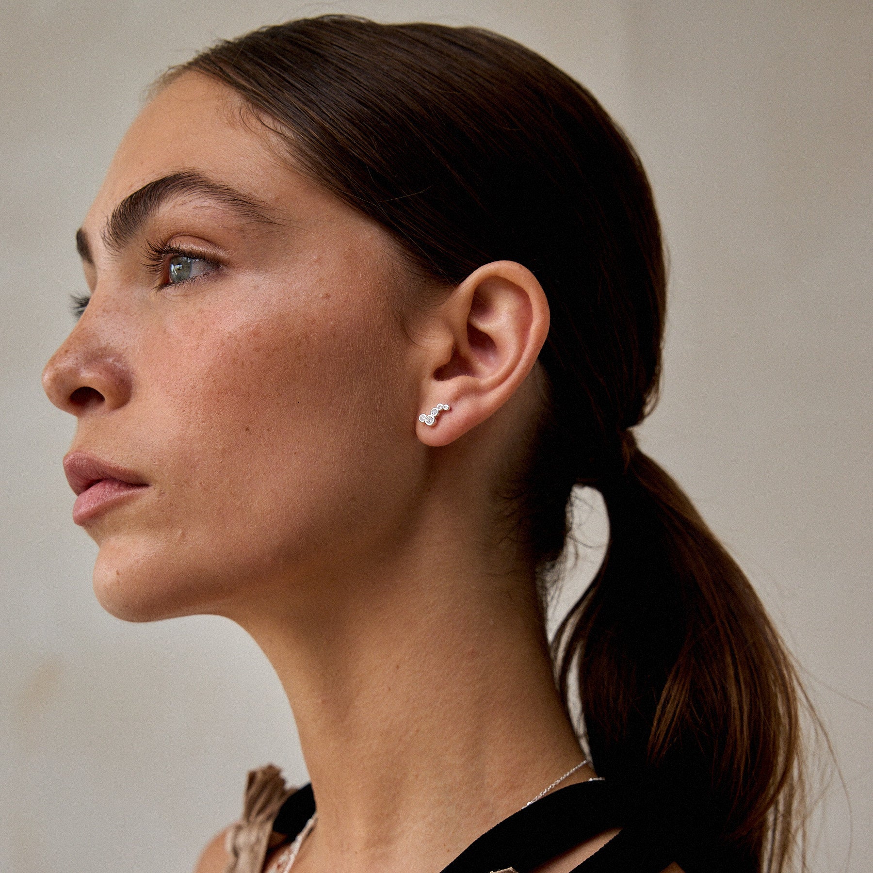 Bauble Silver Earrings