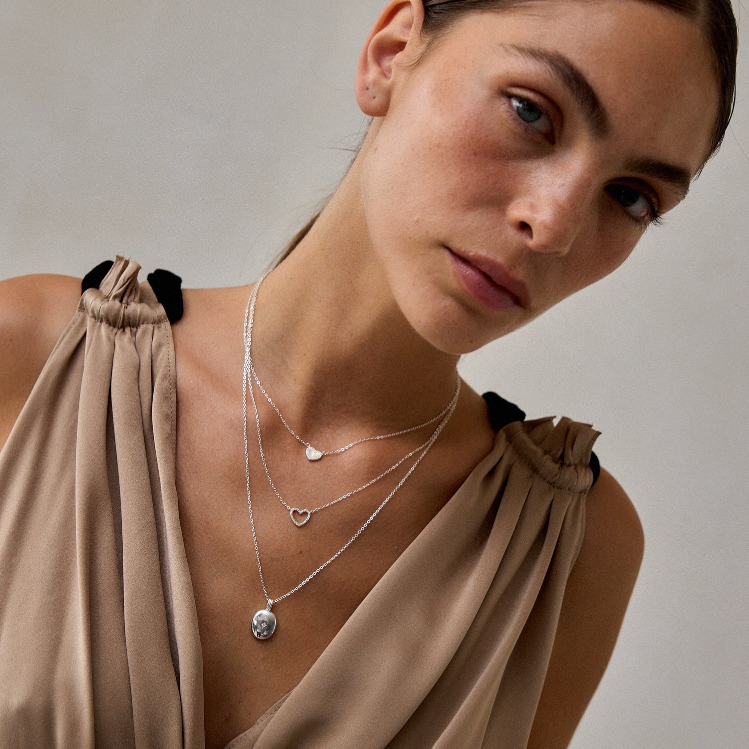 Heart Silver Necklace