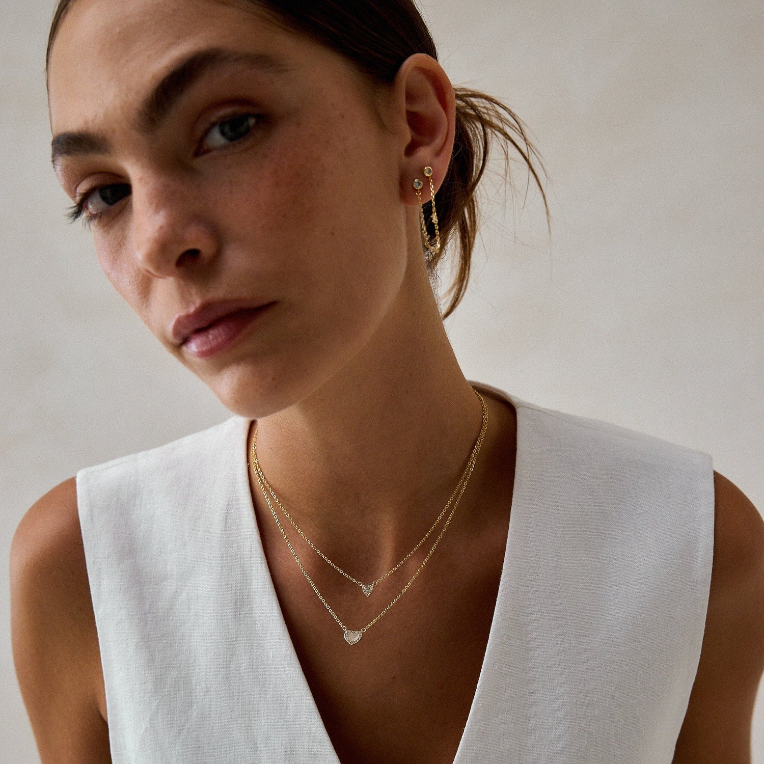 Daphne Gold Earring