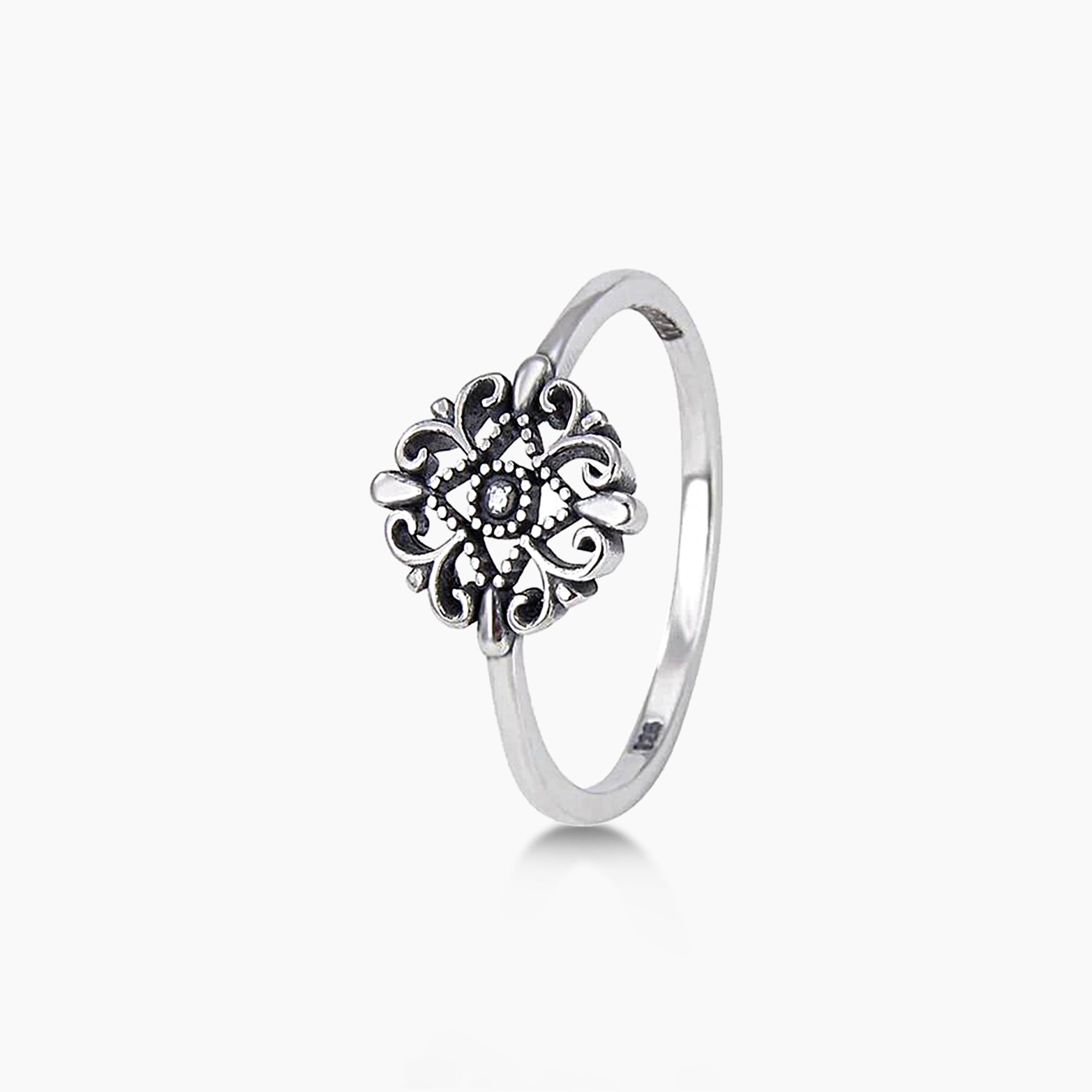 Cecil Silver Ring