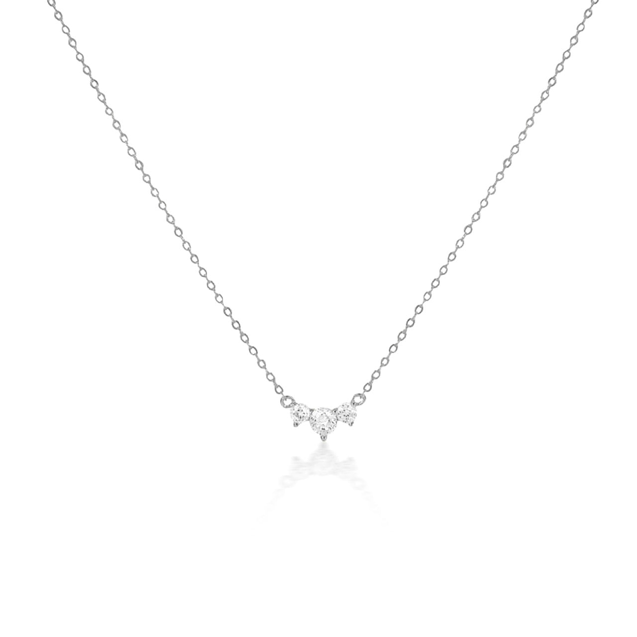 Vanessa Silver Necklace