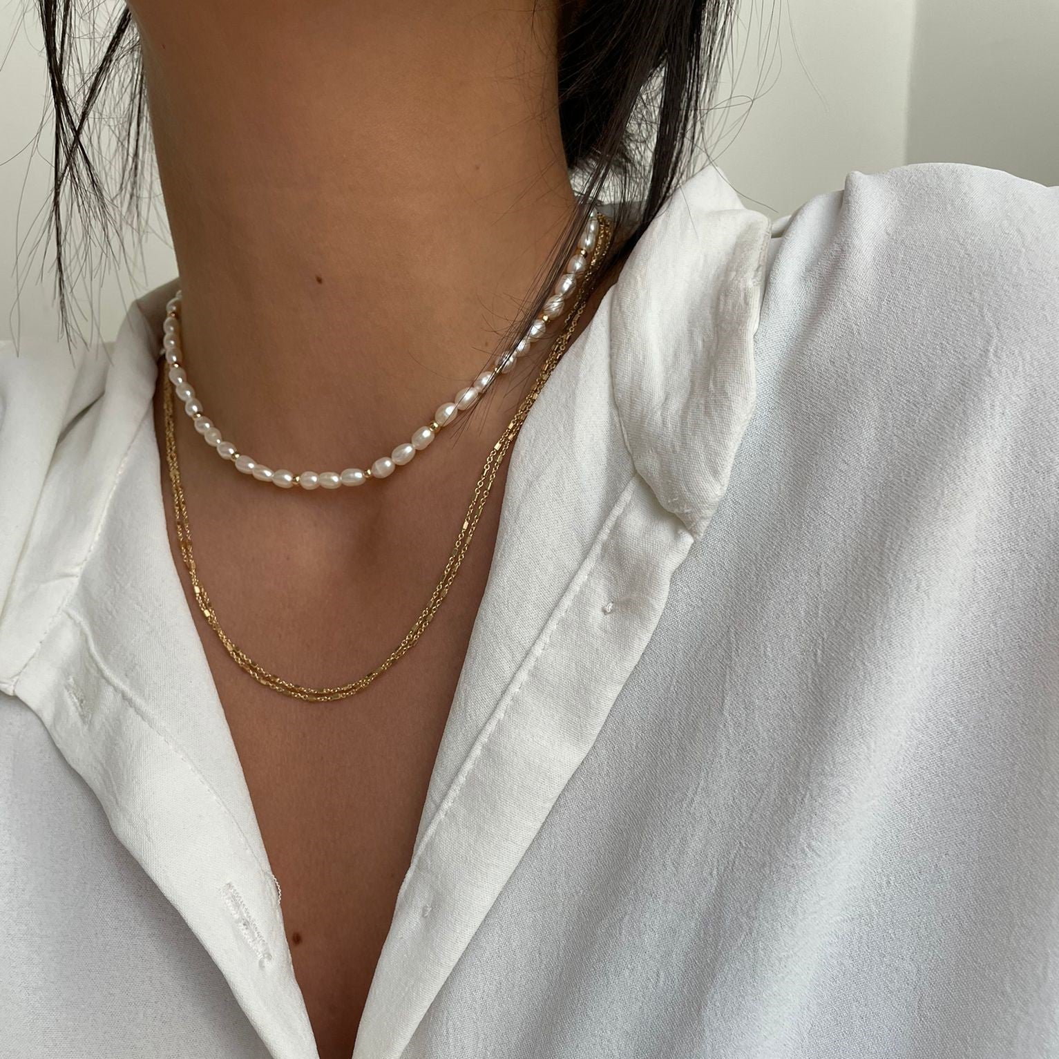 Michel Gold Necklace