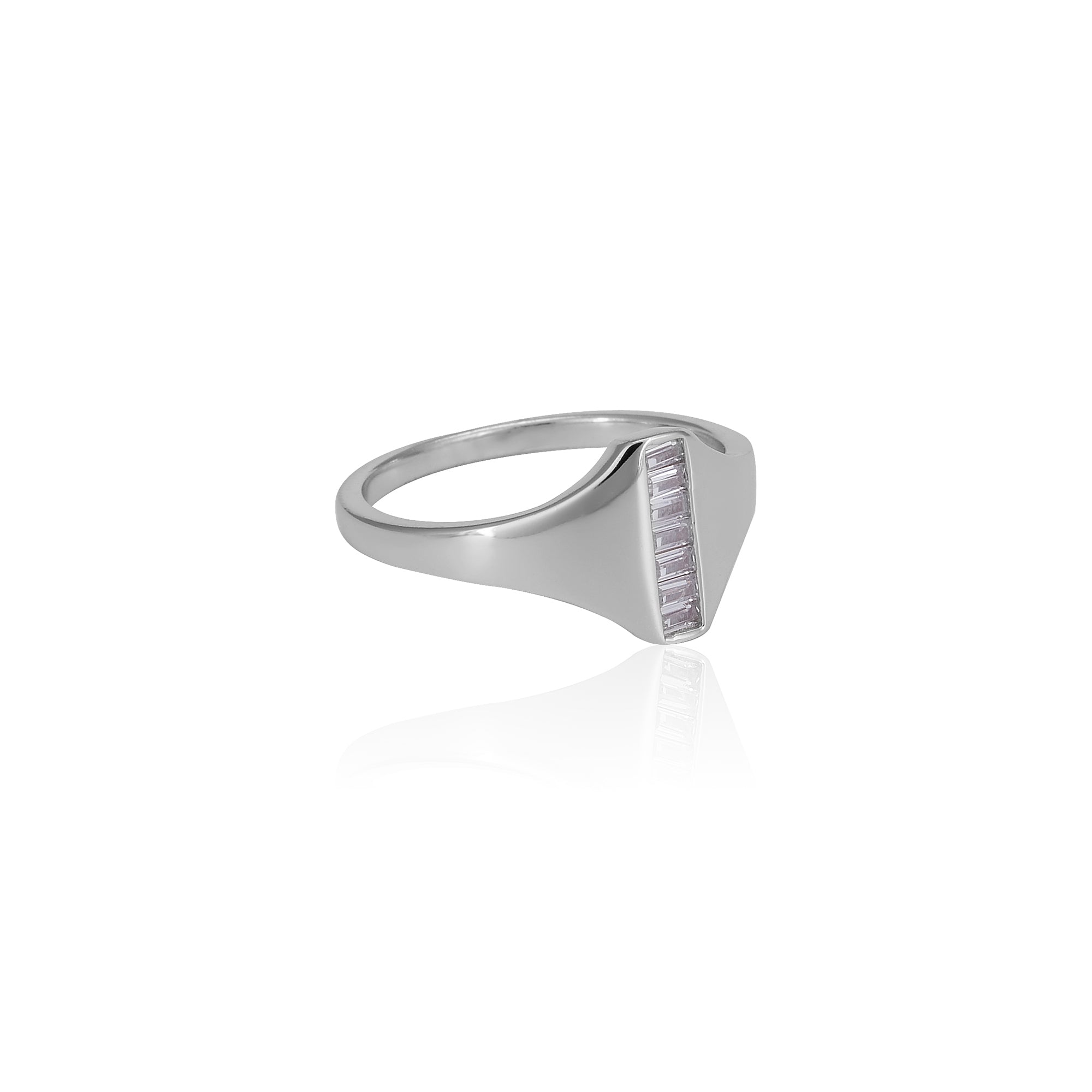 Tea Silver Ring