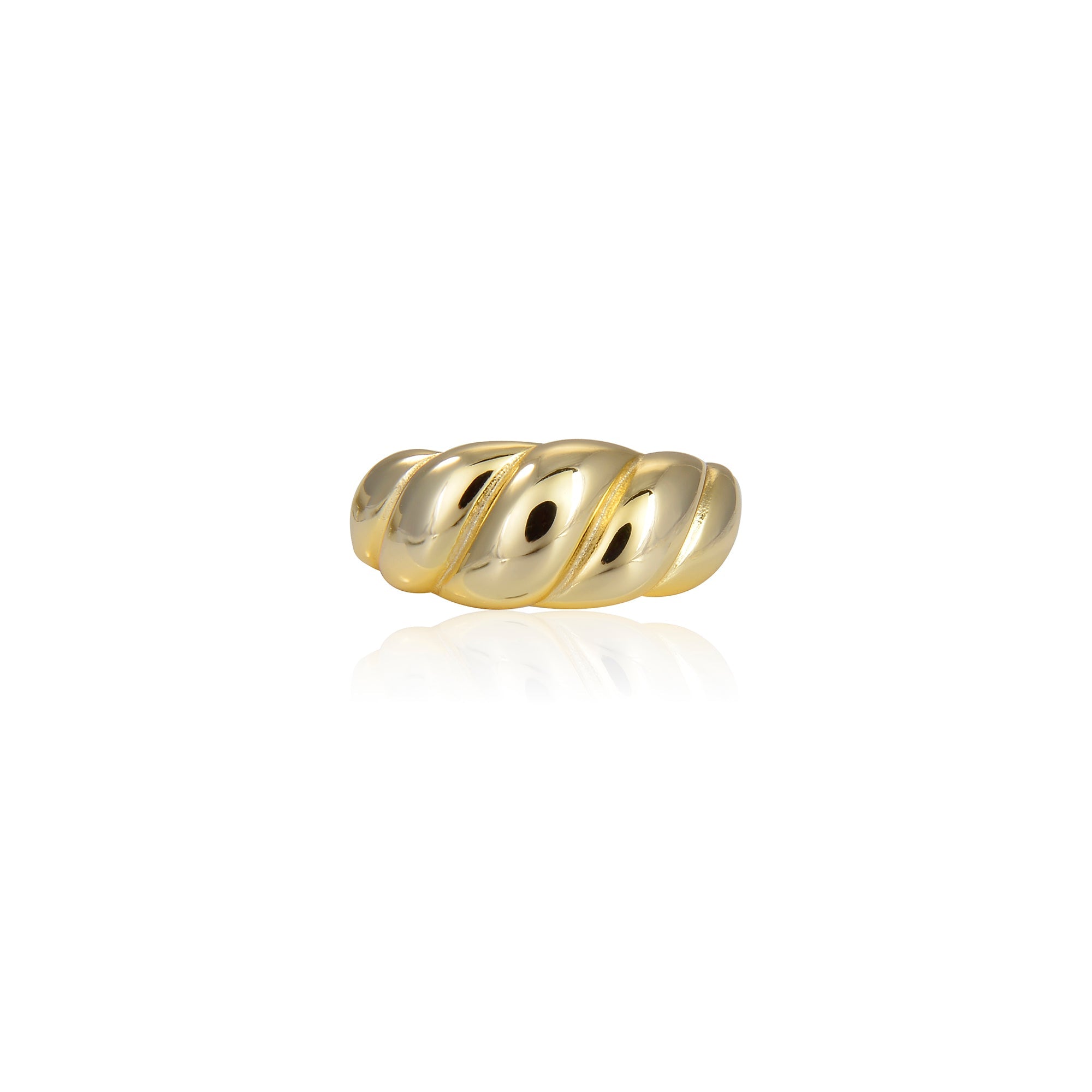 Fluor Gold Ring