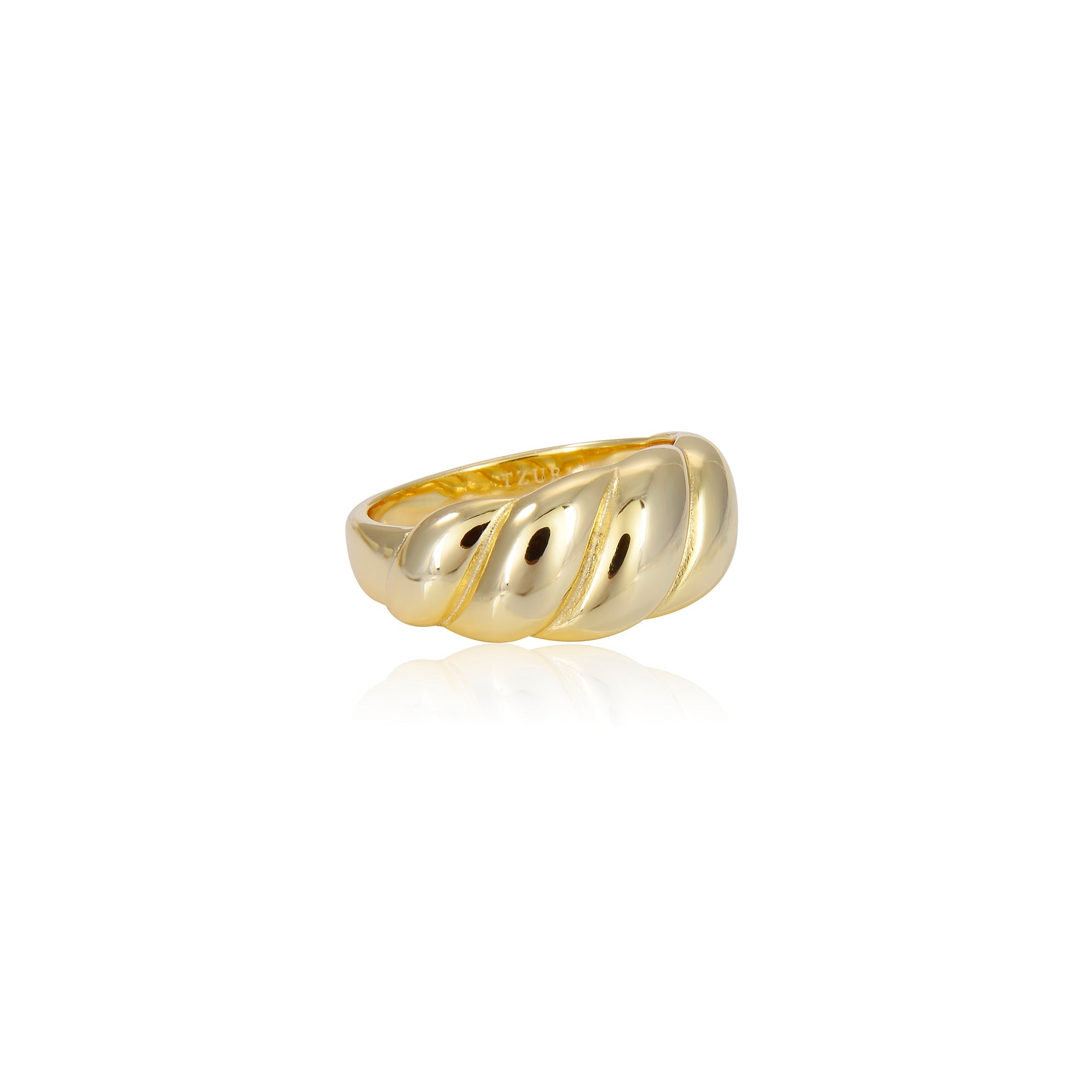 Fluor Gold Ring