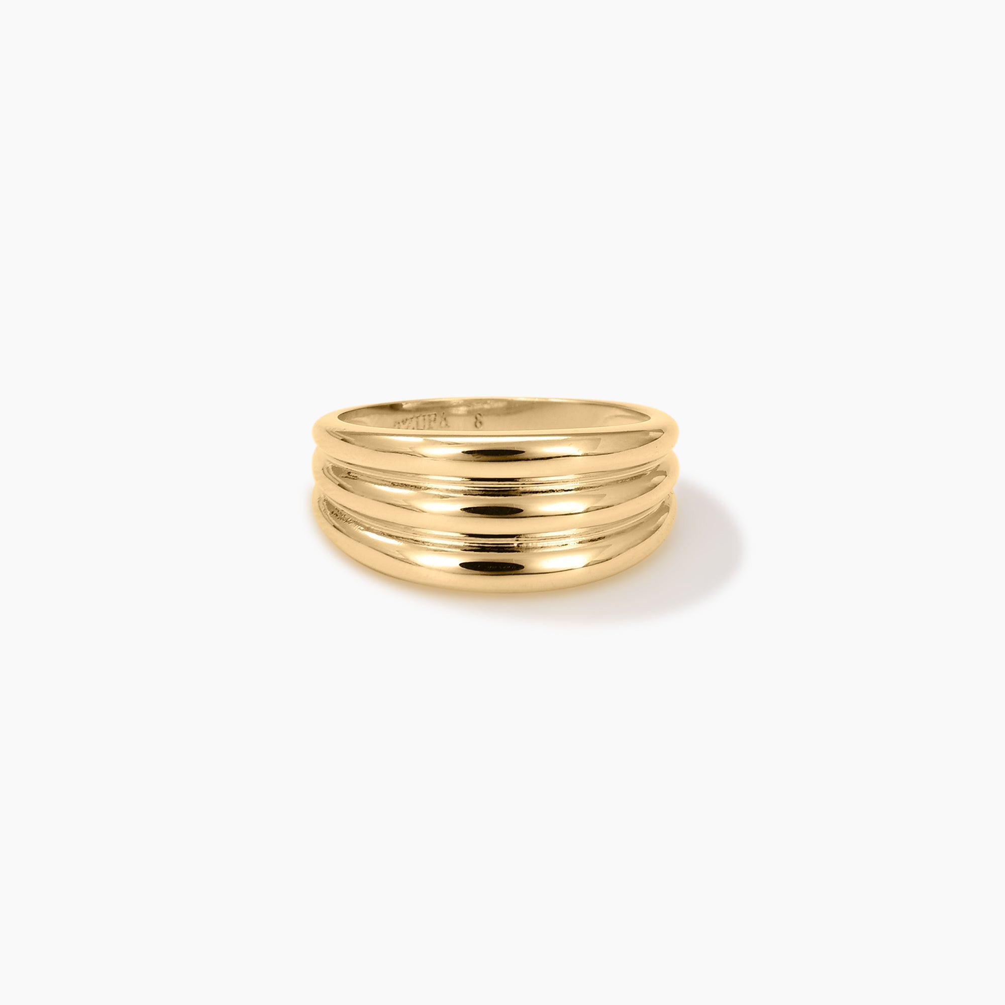 Lyre Gold Ring