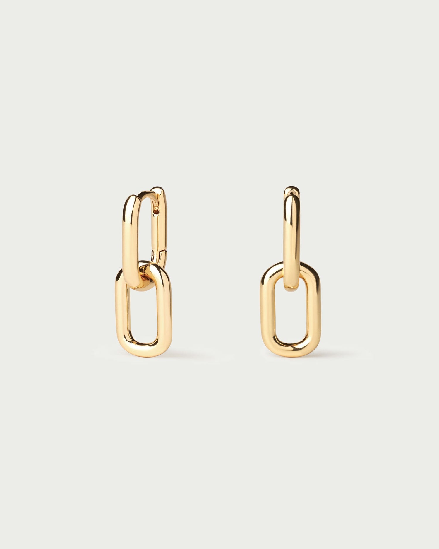 Link Gold Earrings