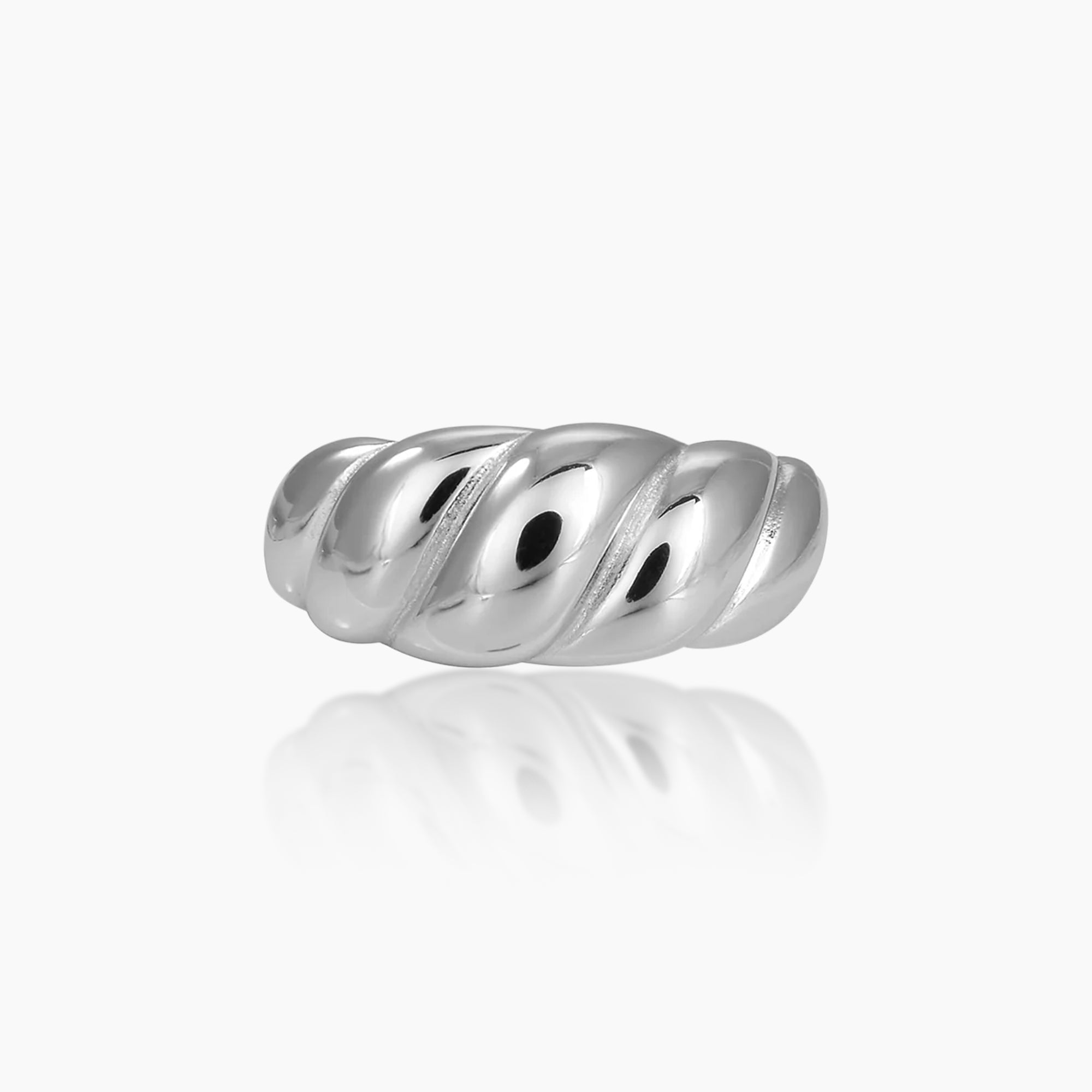 Fluor Silver Ring