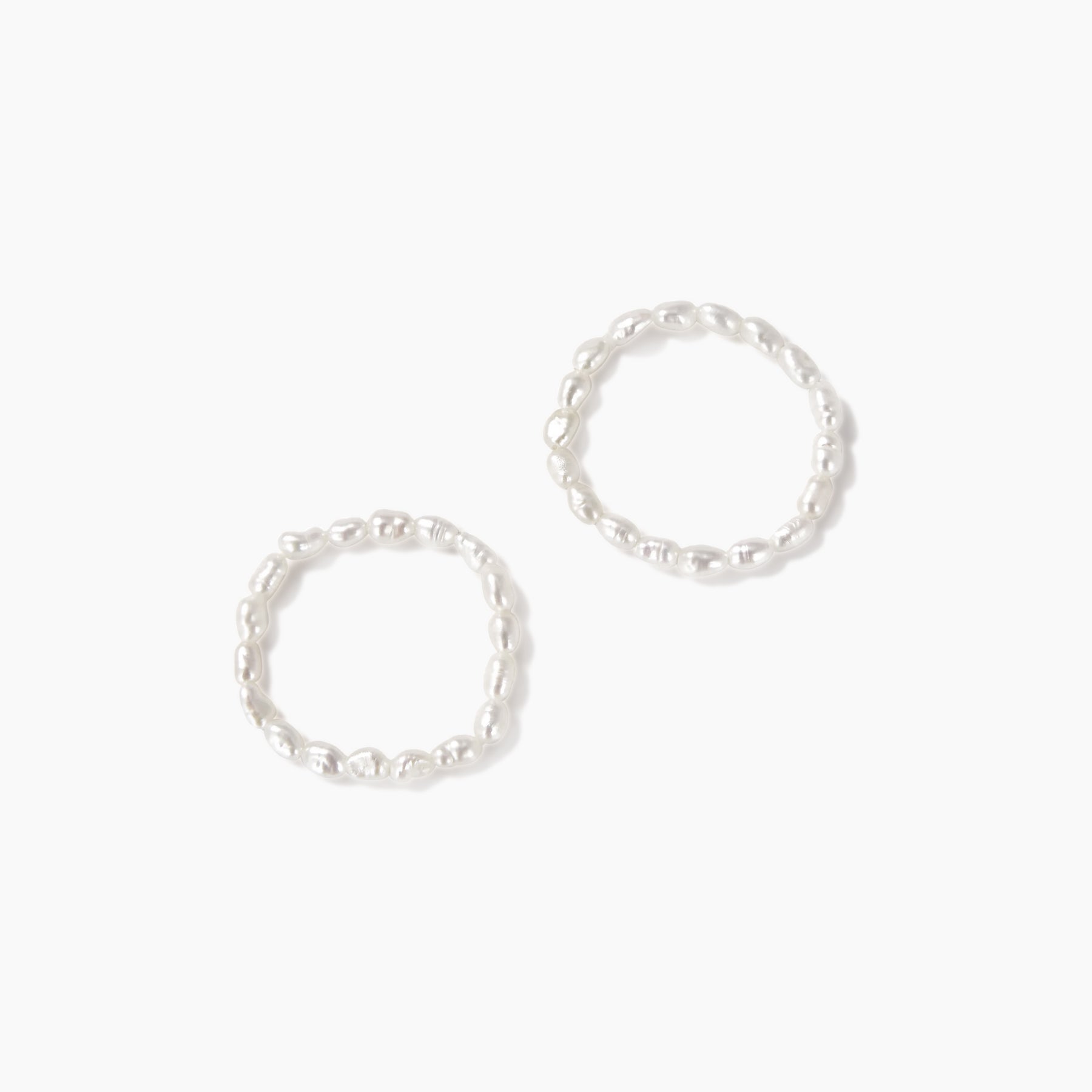 A Pair Of Pearl Rings
