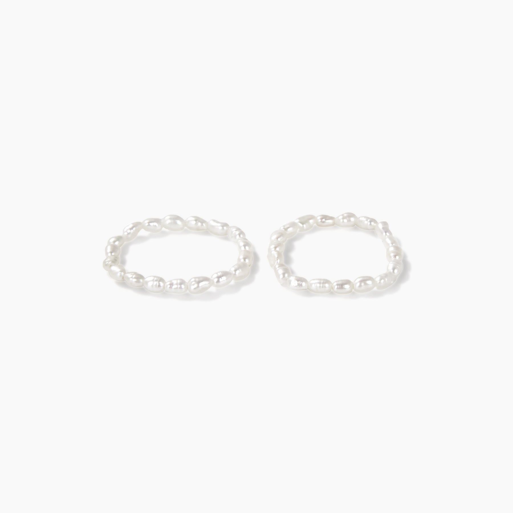 A Pair Of Pearl Rings