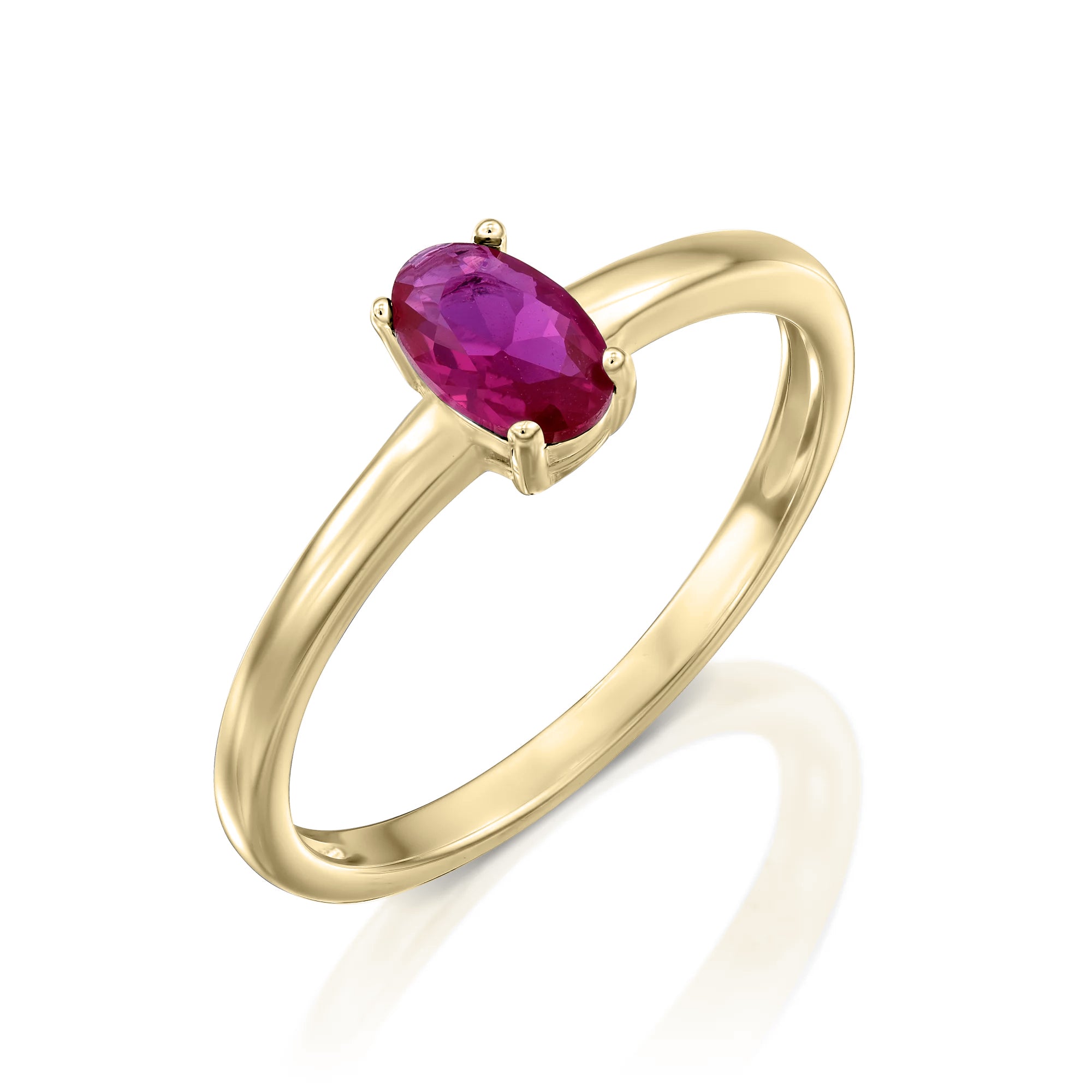 Ruby Gold Ring