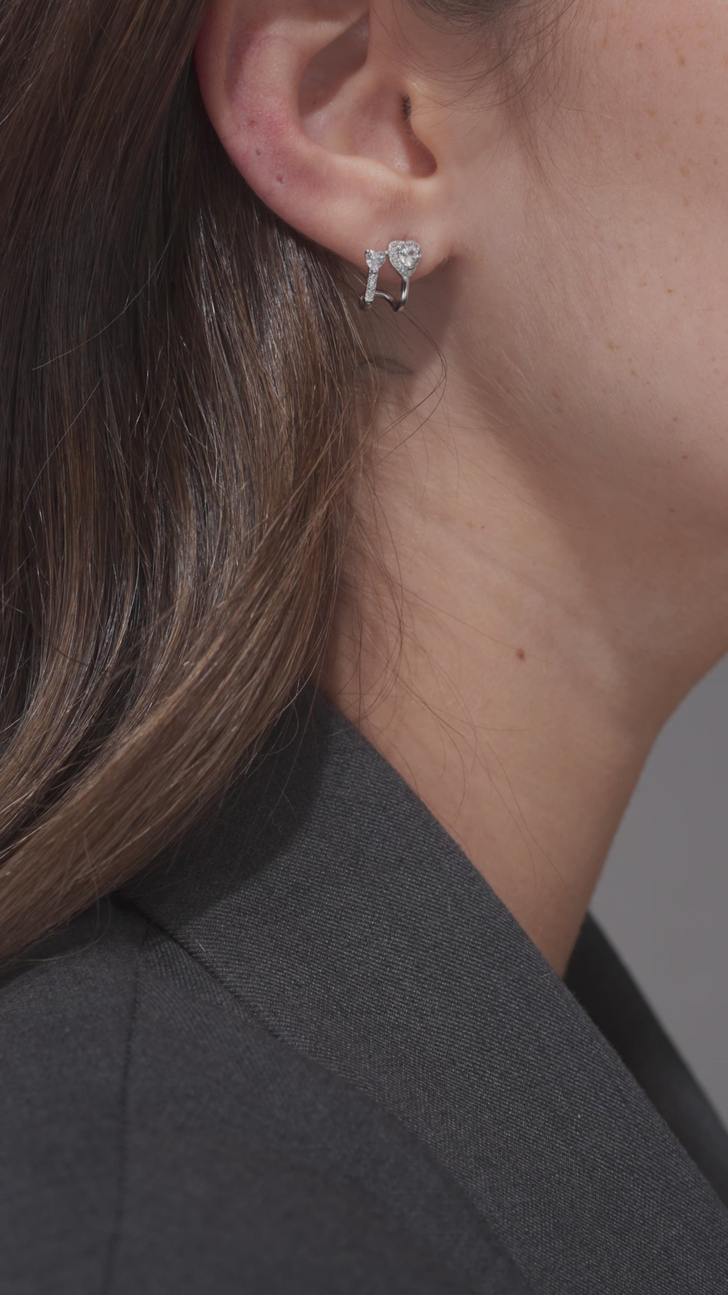 Sara Silver Earrings