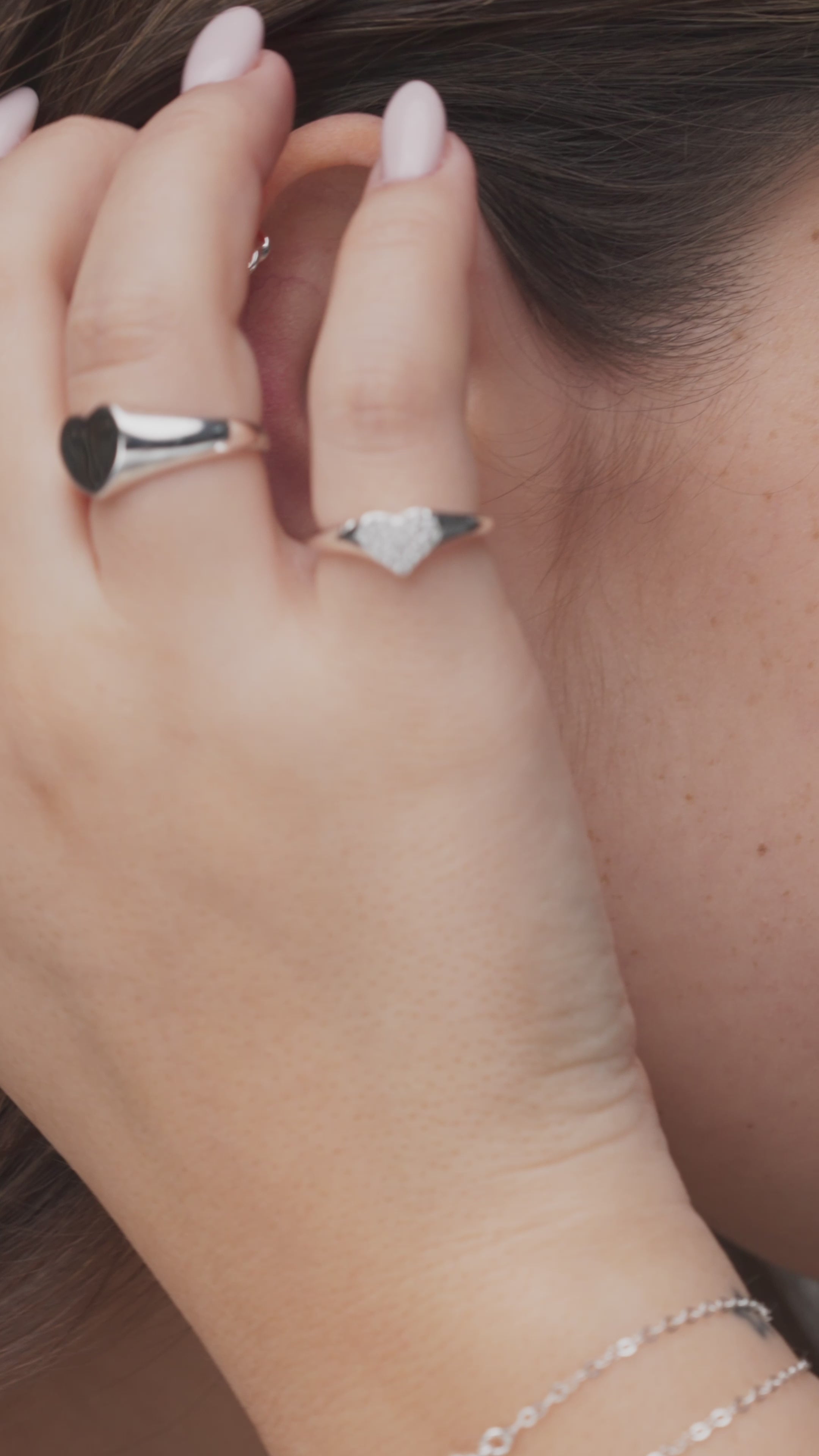 Mini Silver Venus Ring