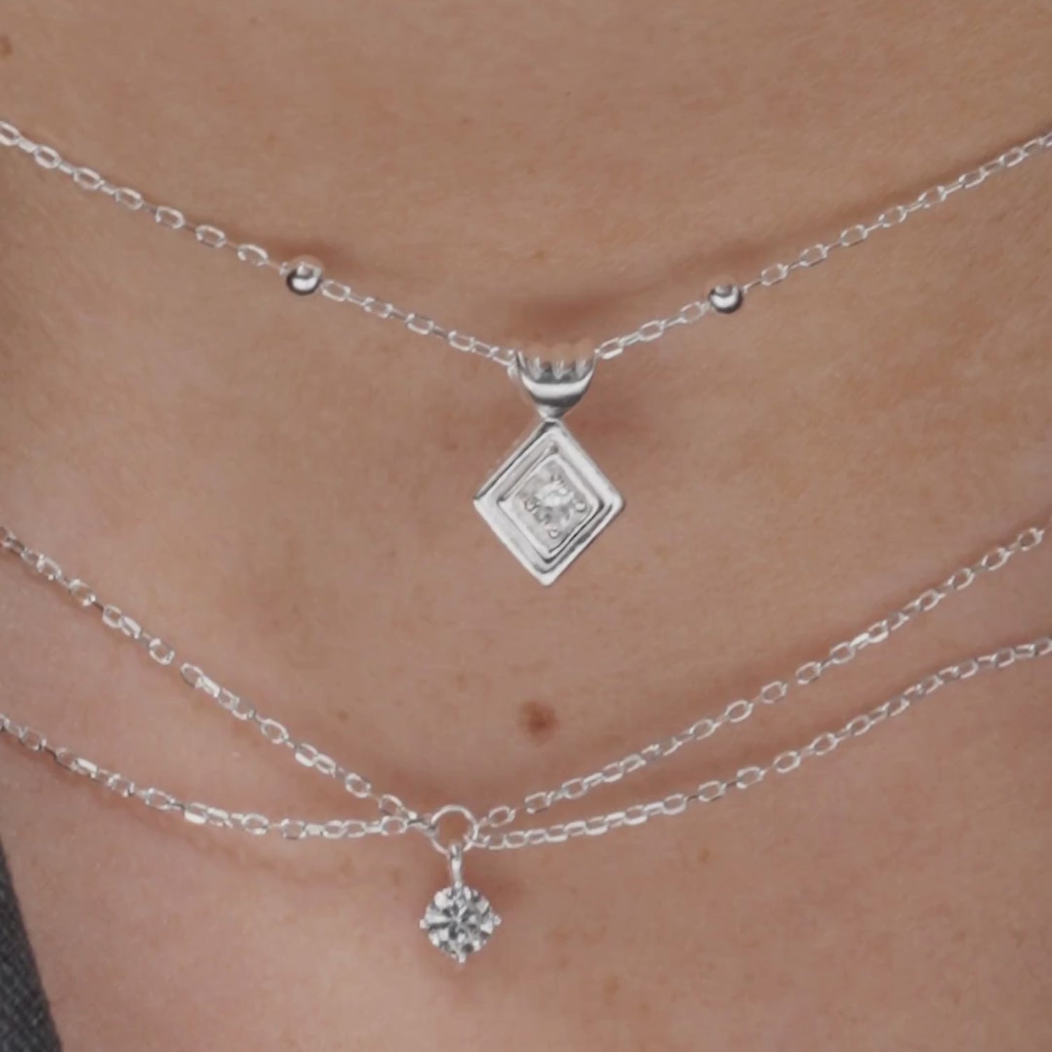 Ariana Silver Necklace