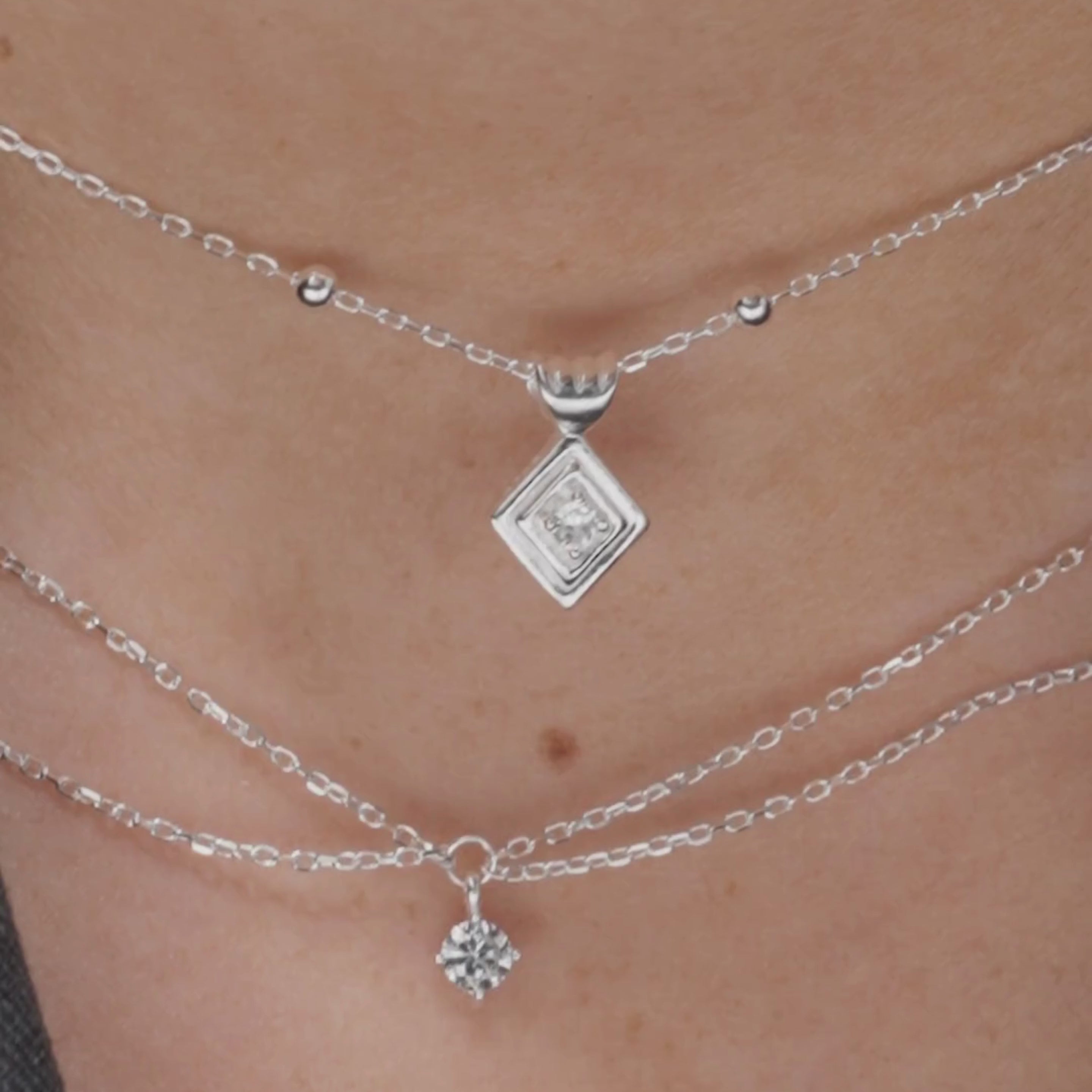 Claudia Silver Necklace