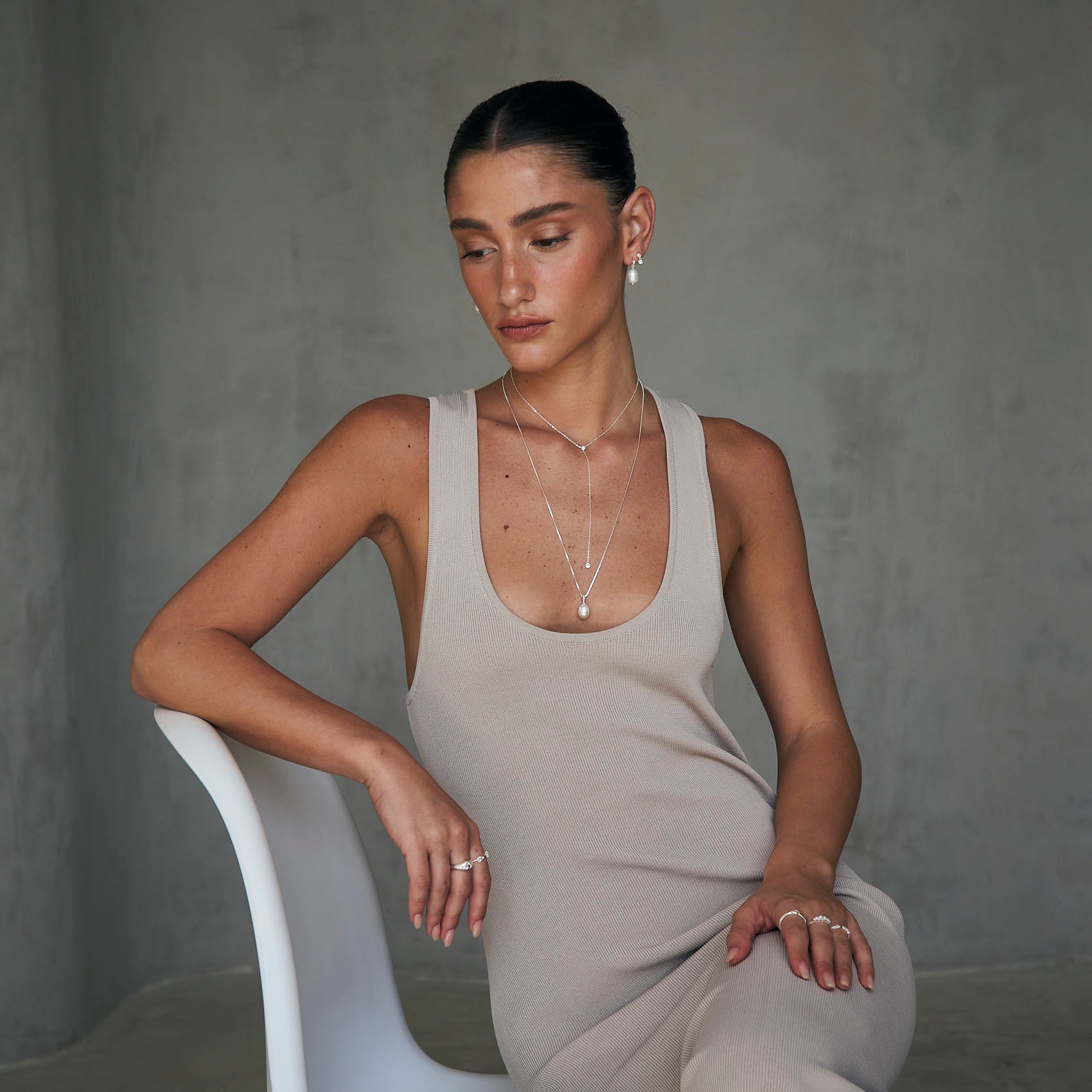 Mag Silver Necklace
