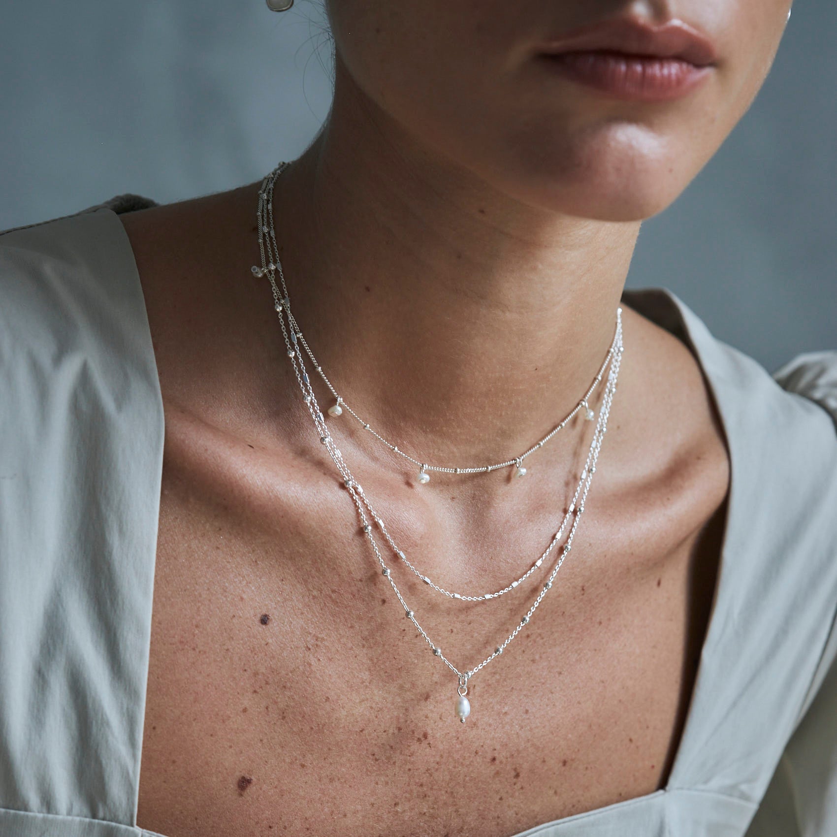 Wedge Silver Chain