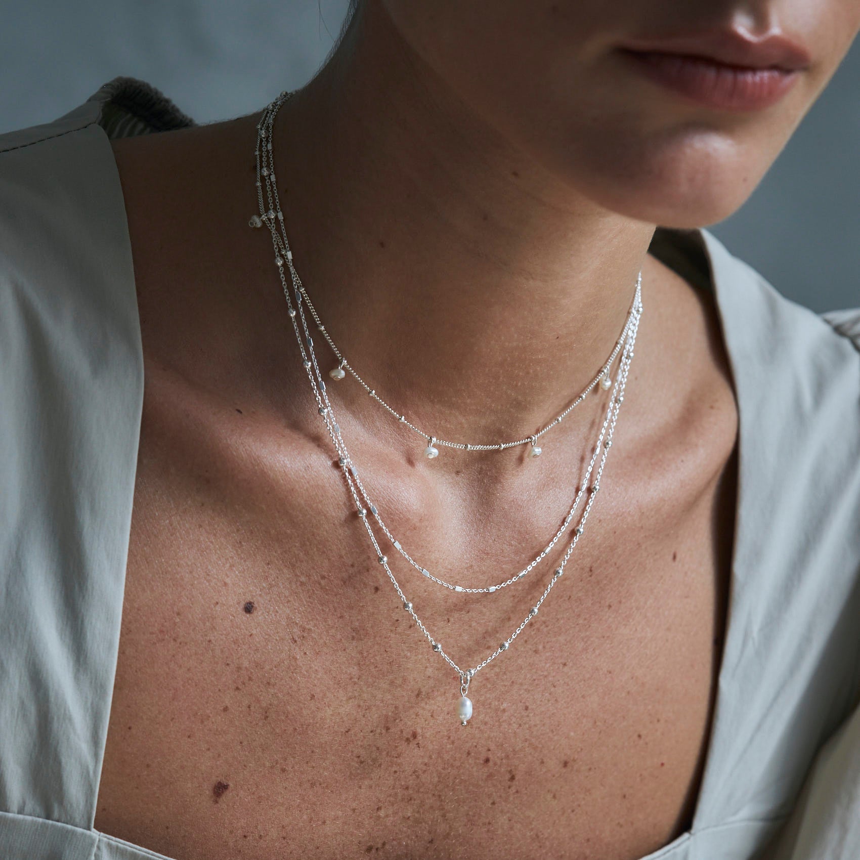 Wedge Silver Chain