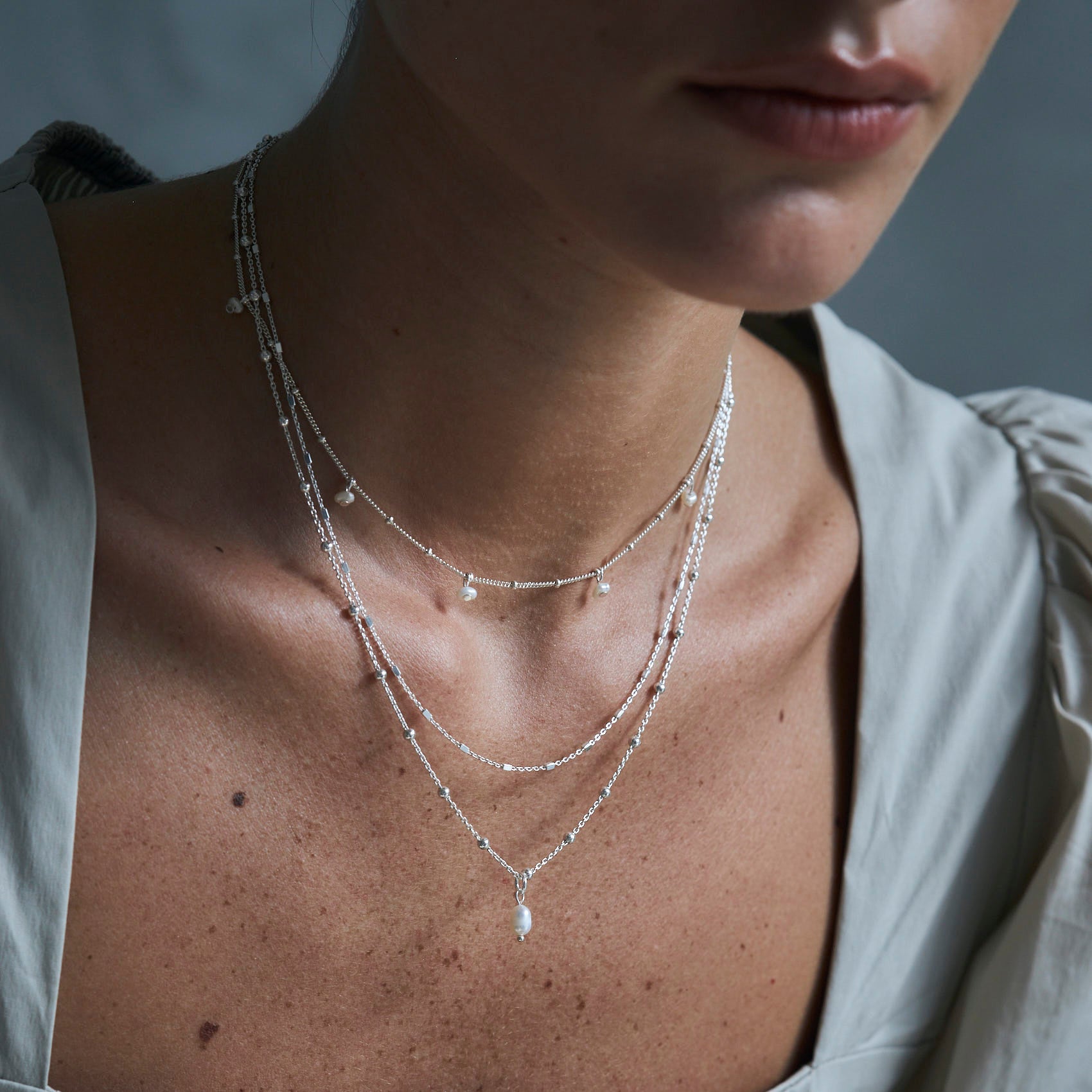 Wedge Silver Chain