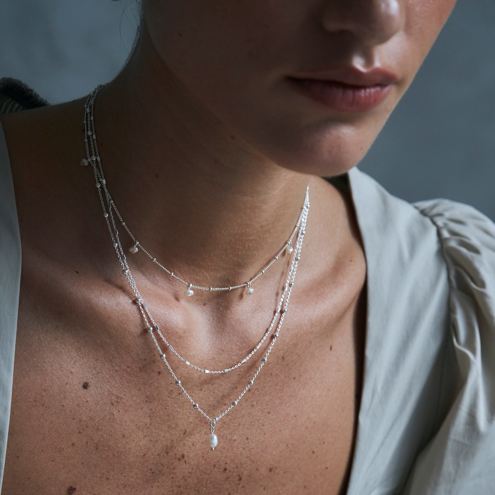 Wedge Silver Chain