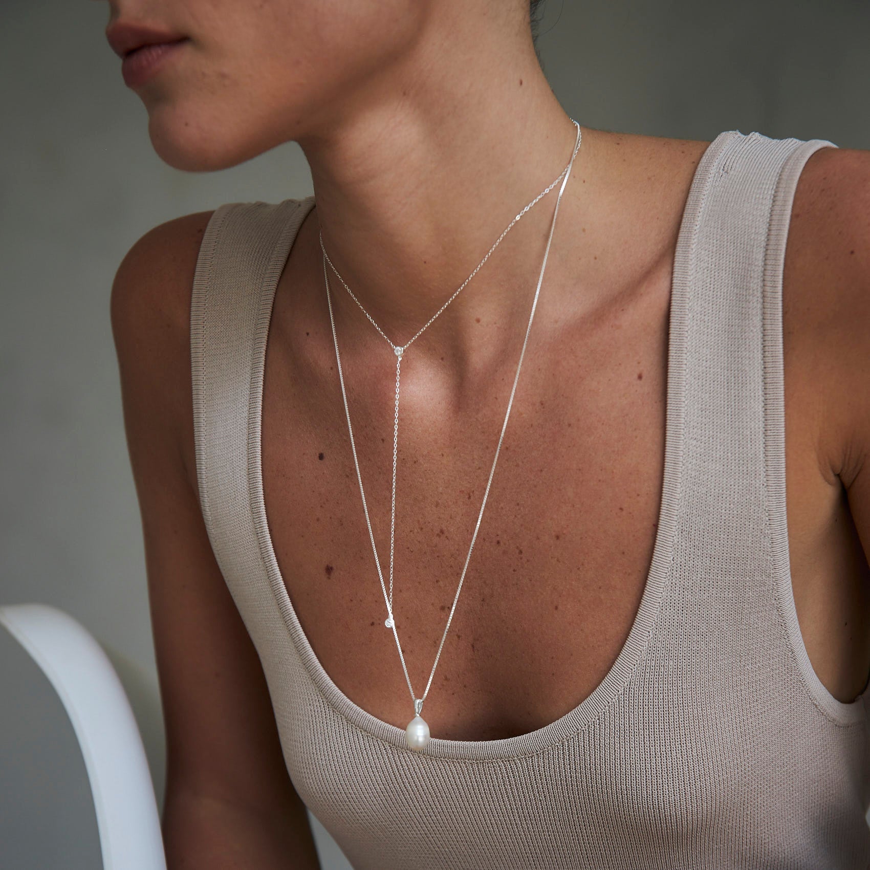Mag Silver Necklace