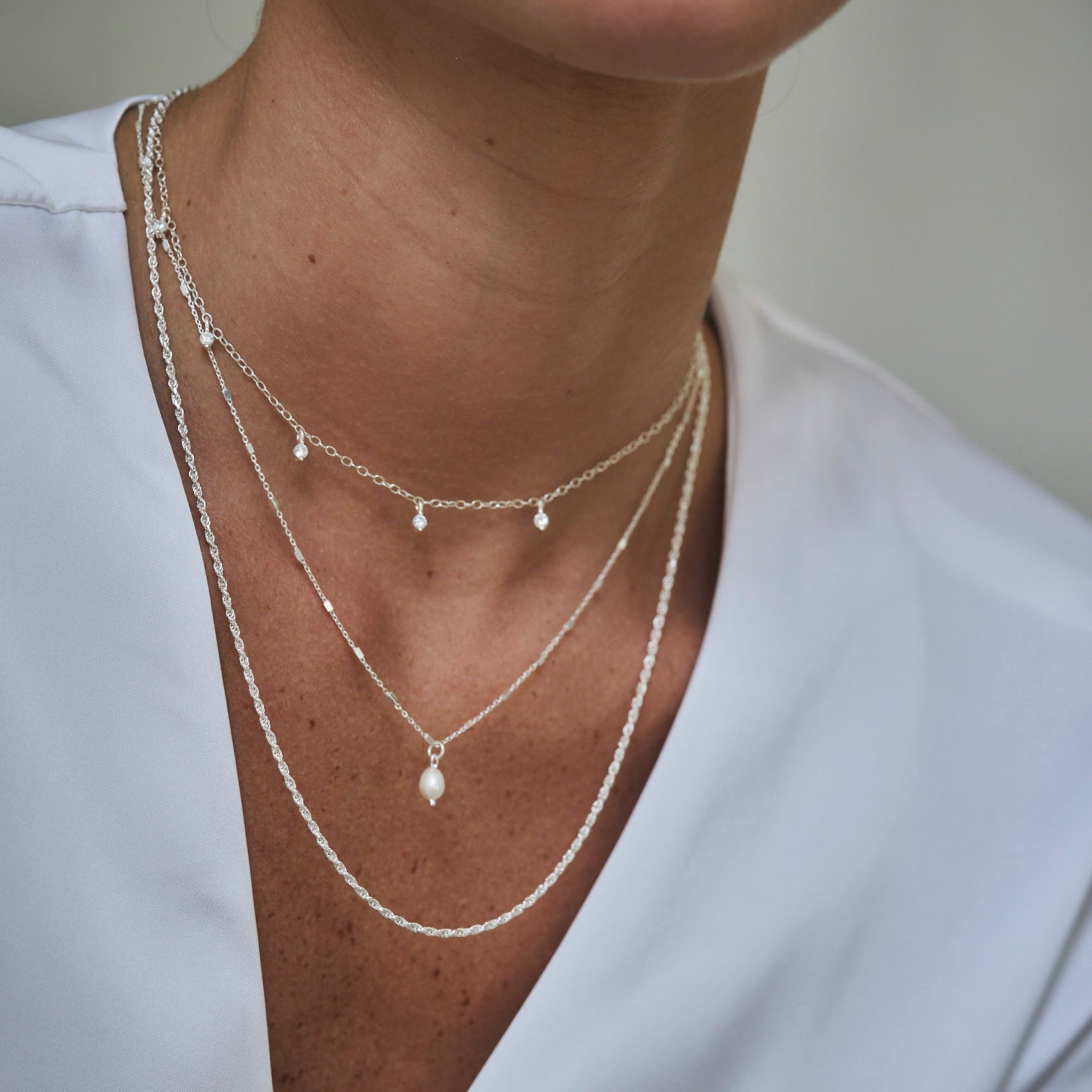 Thin Silver Royal Chain