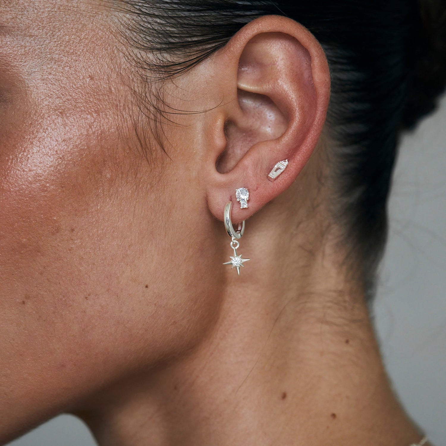 Ariel Silver Earrings