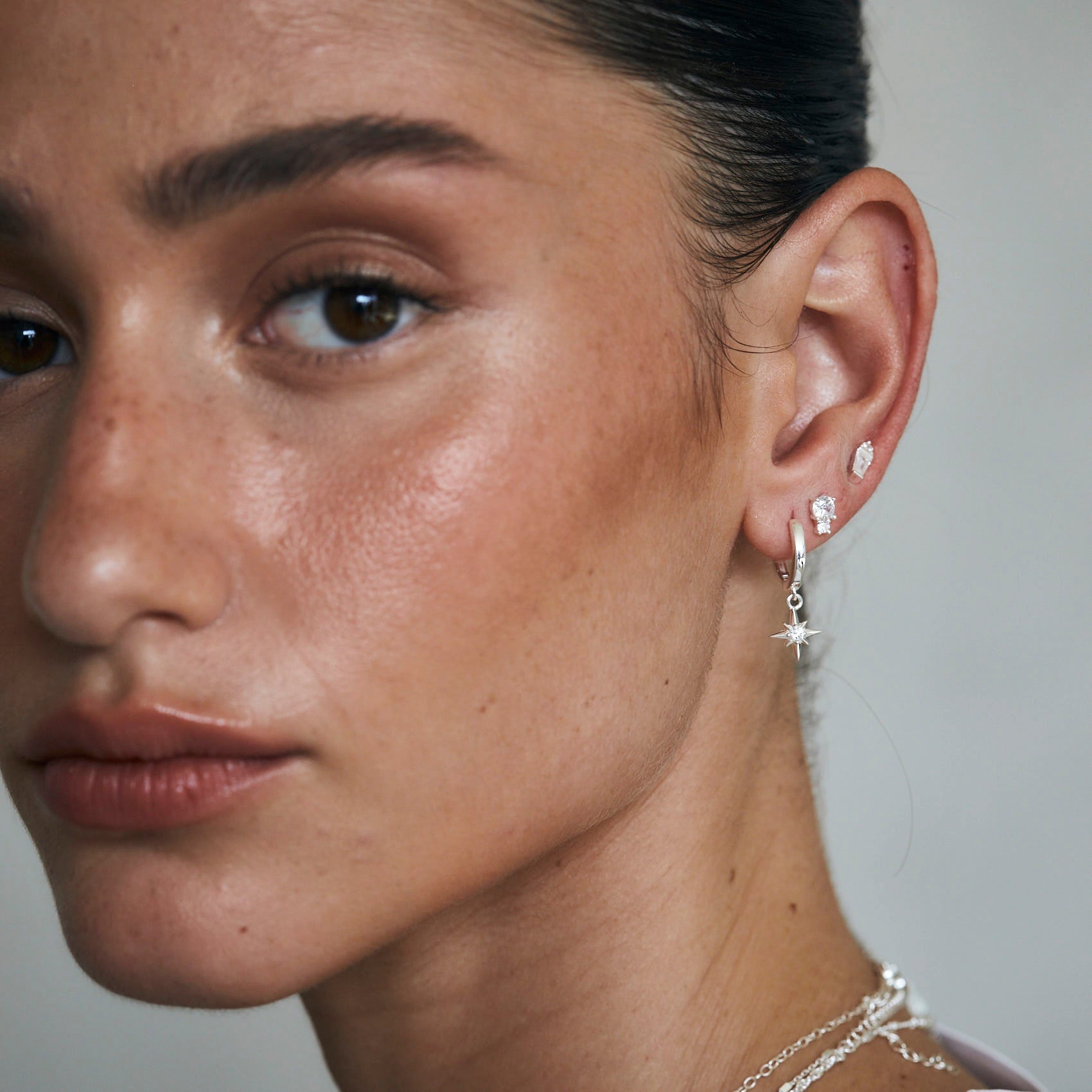 Ariel Silver Earrings