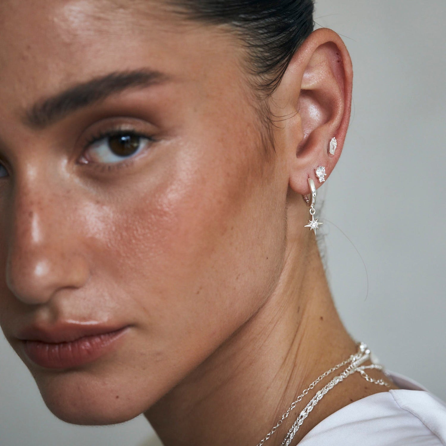 Ariel Silver Earrings