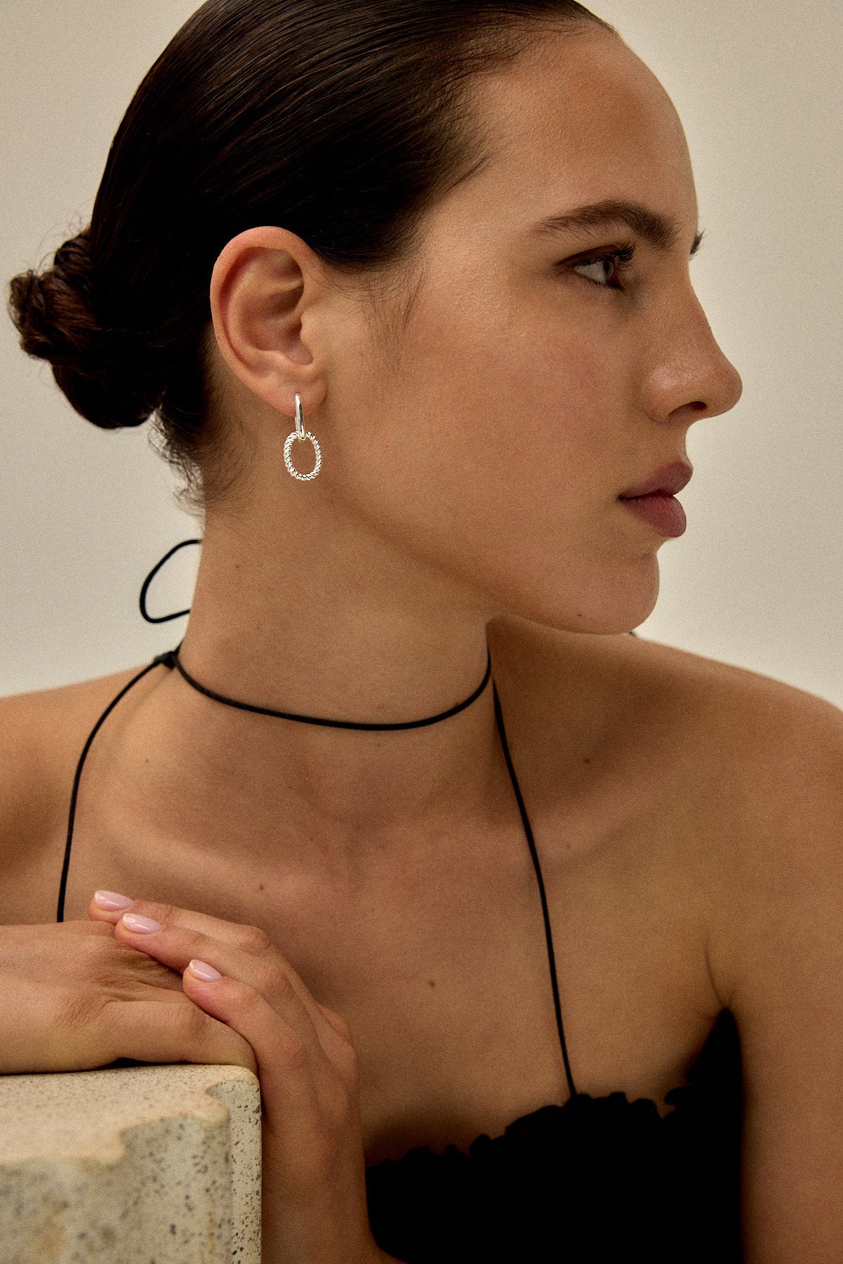 Chloe Silver Earrings