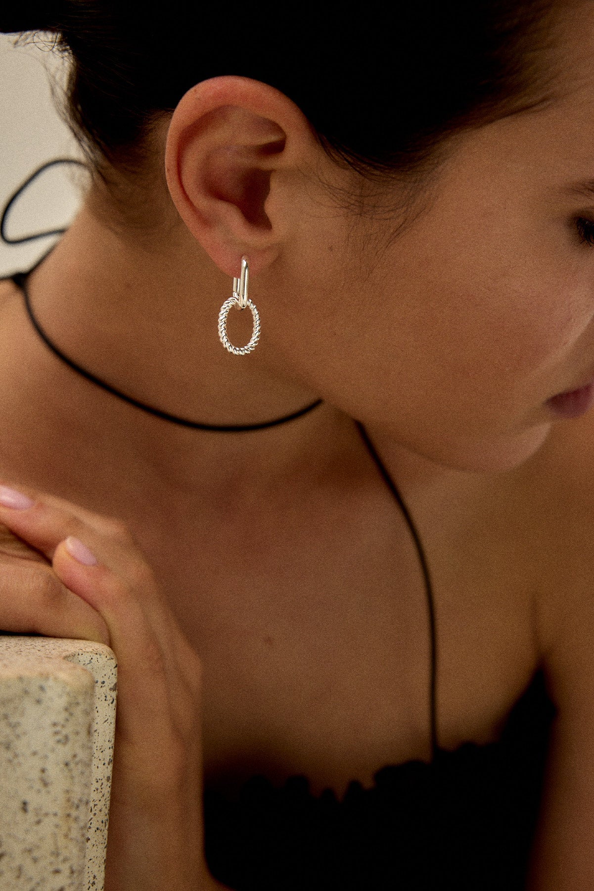 Chloe Silver Earrings