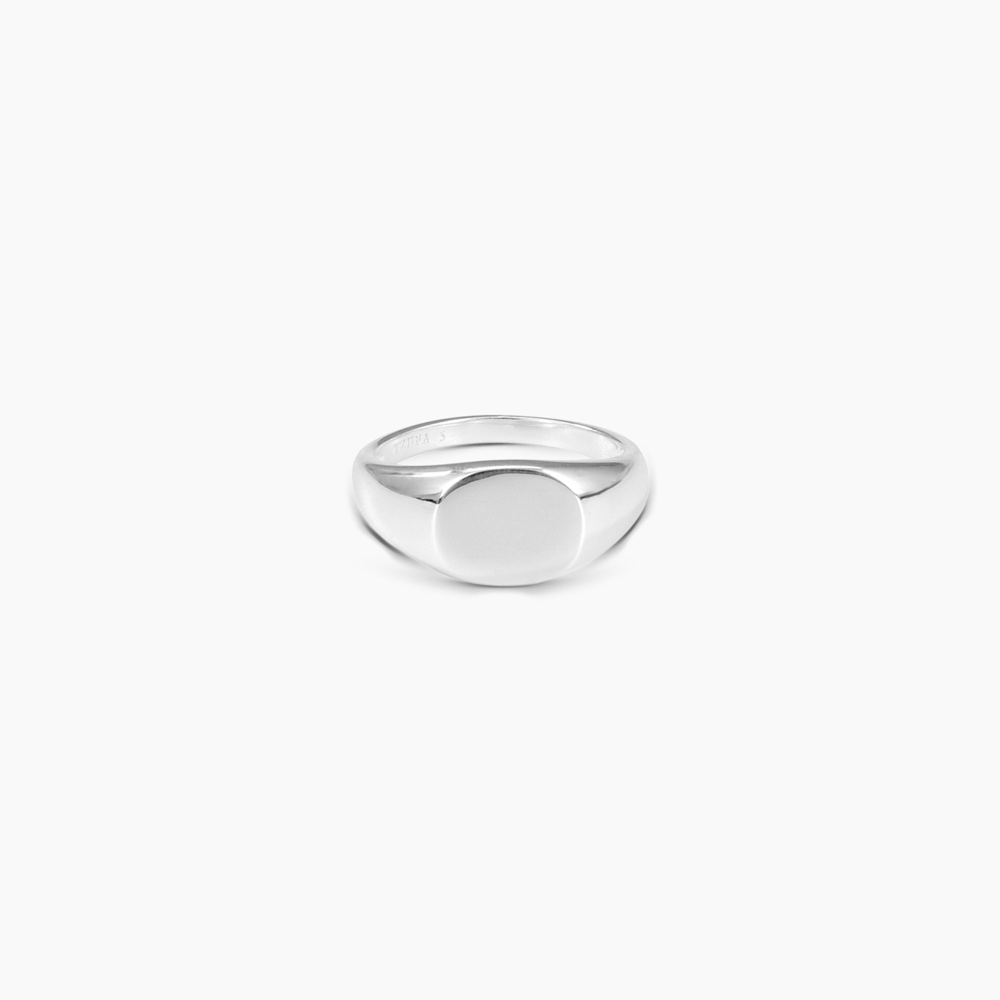 Mini Silver Bell Ring