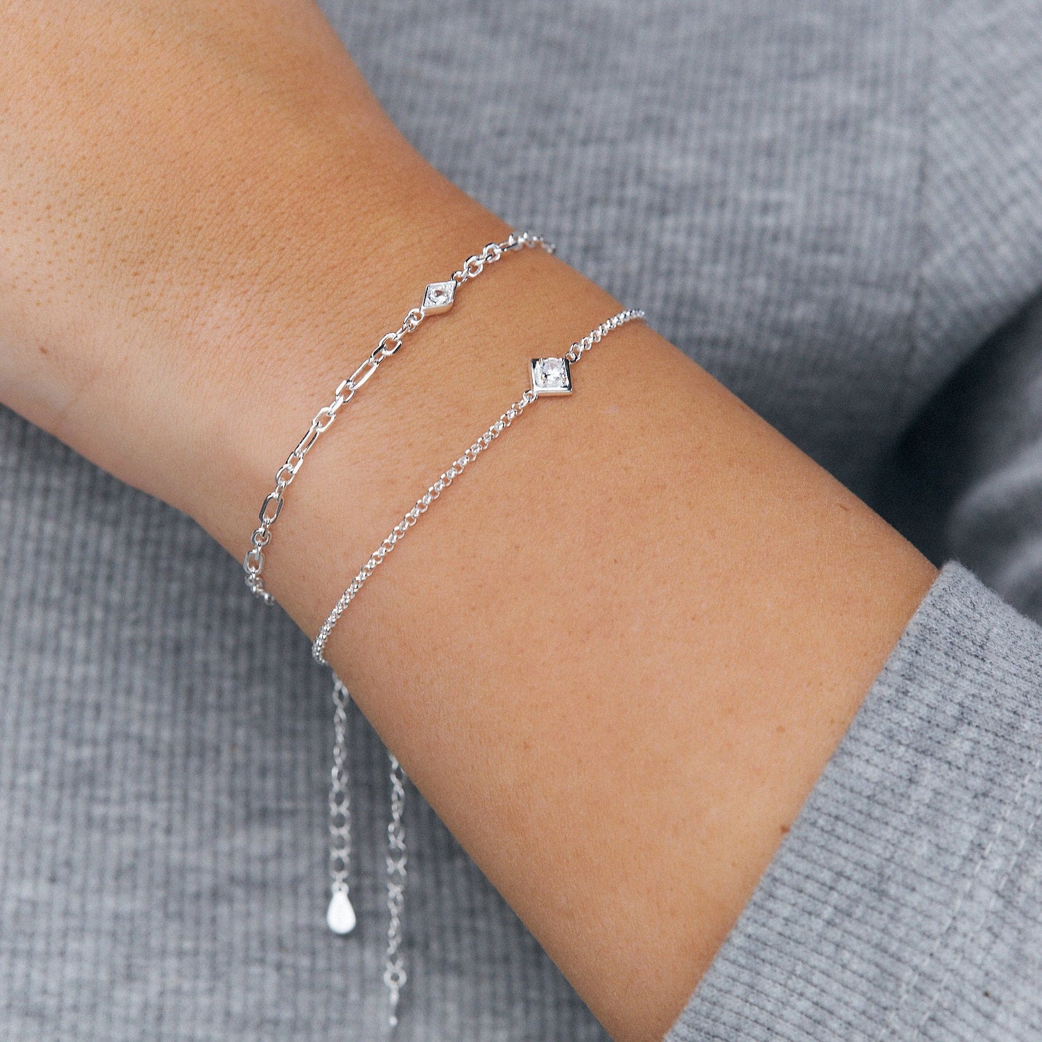 Claudia Silver Bracelet