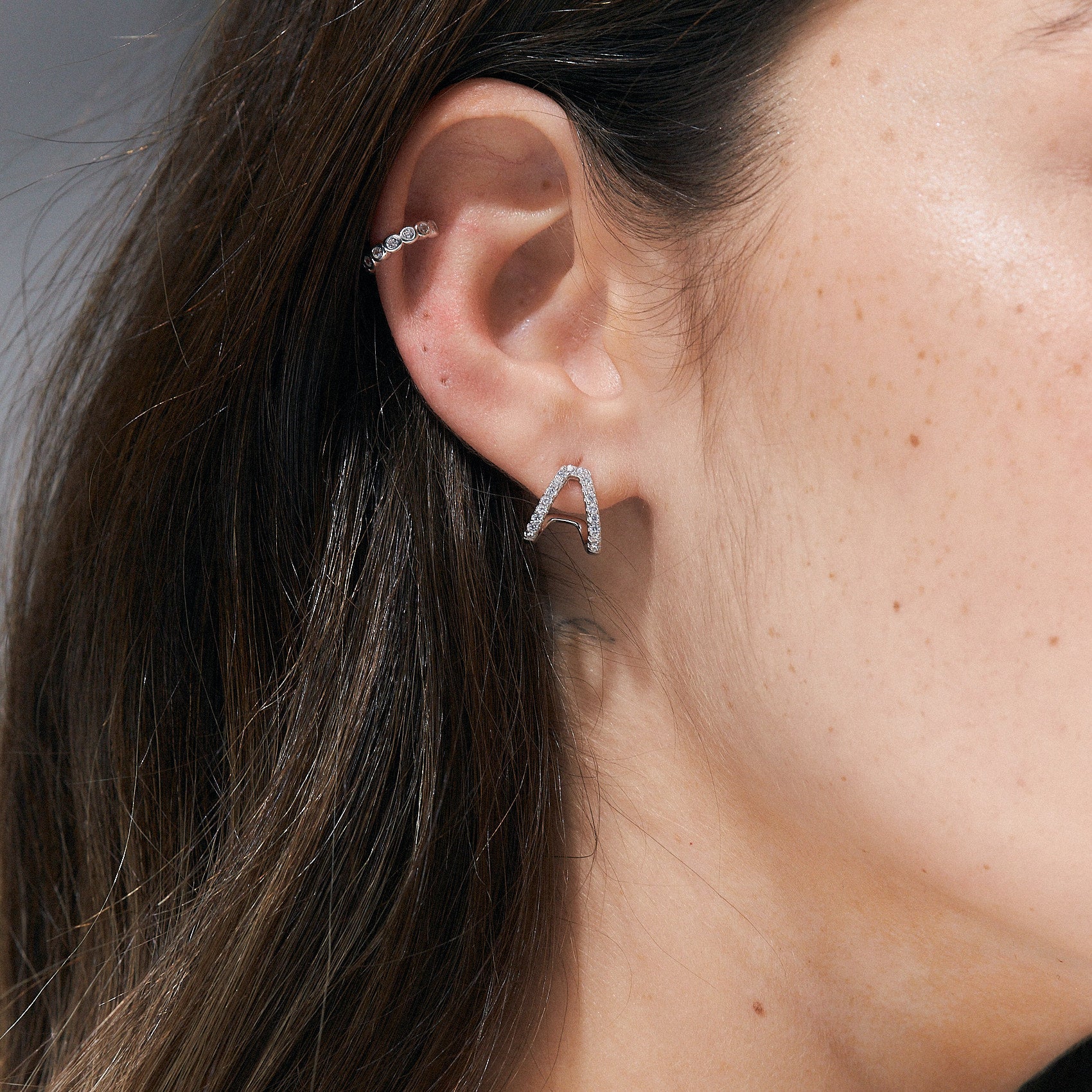 Nia Silver Earrings