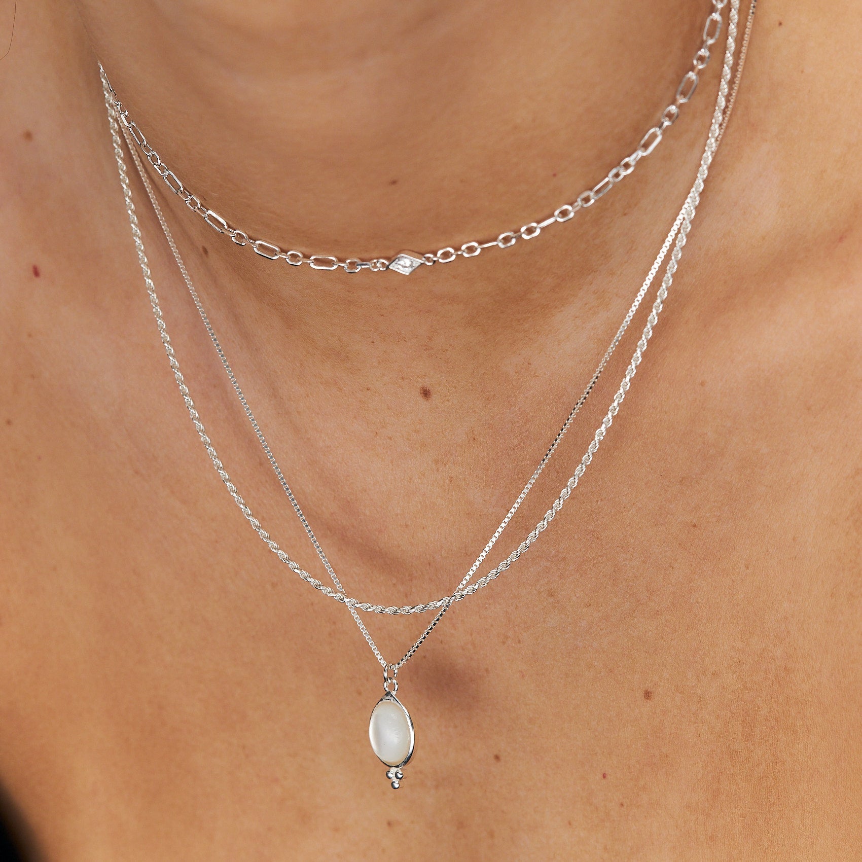 Federica Silver Necklace