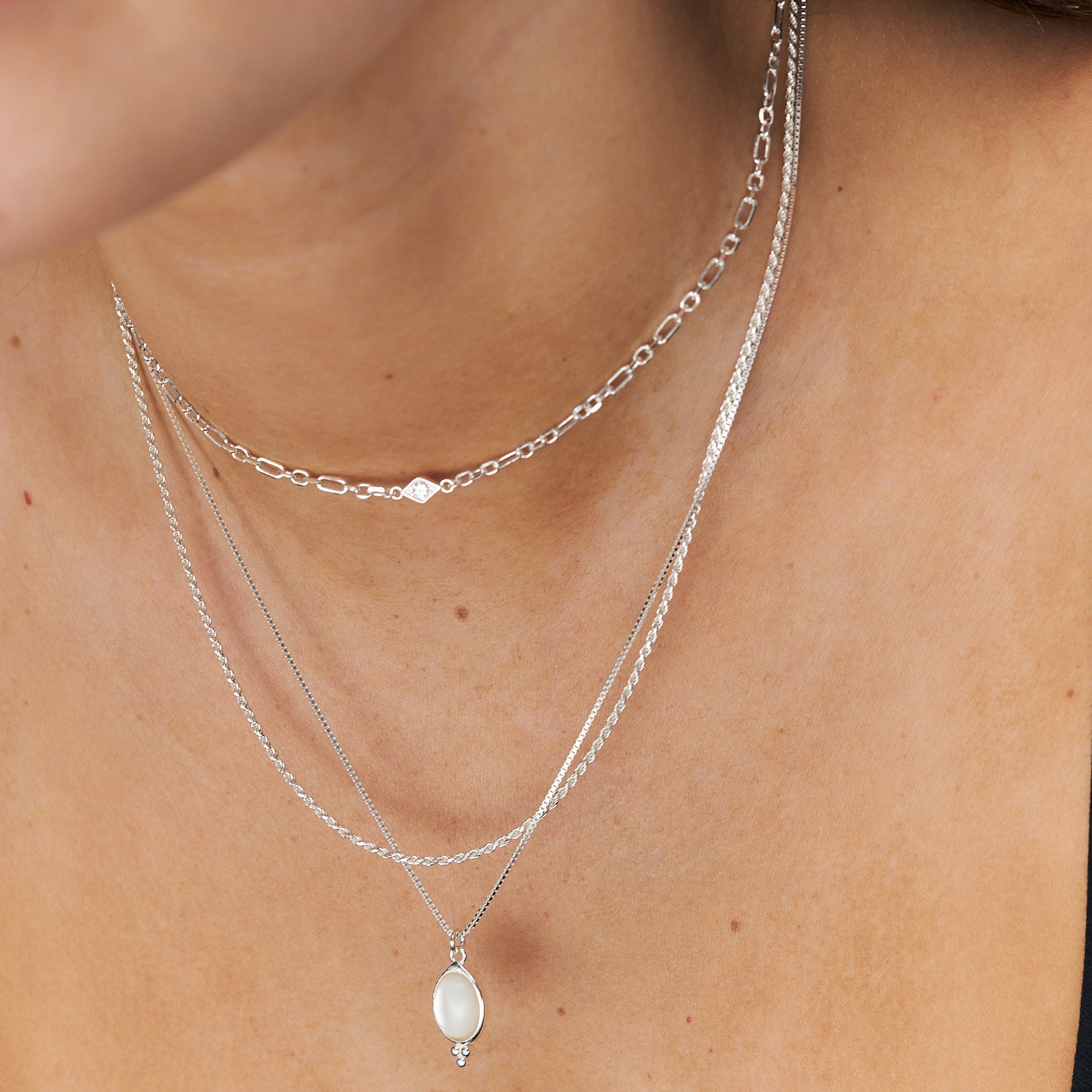 Federica Silver Necklace