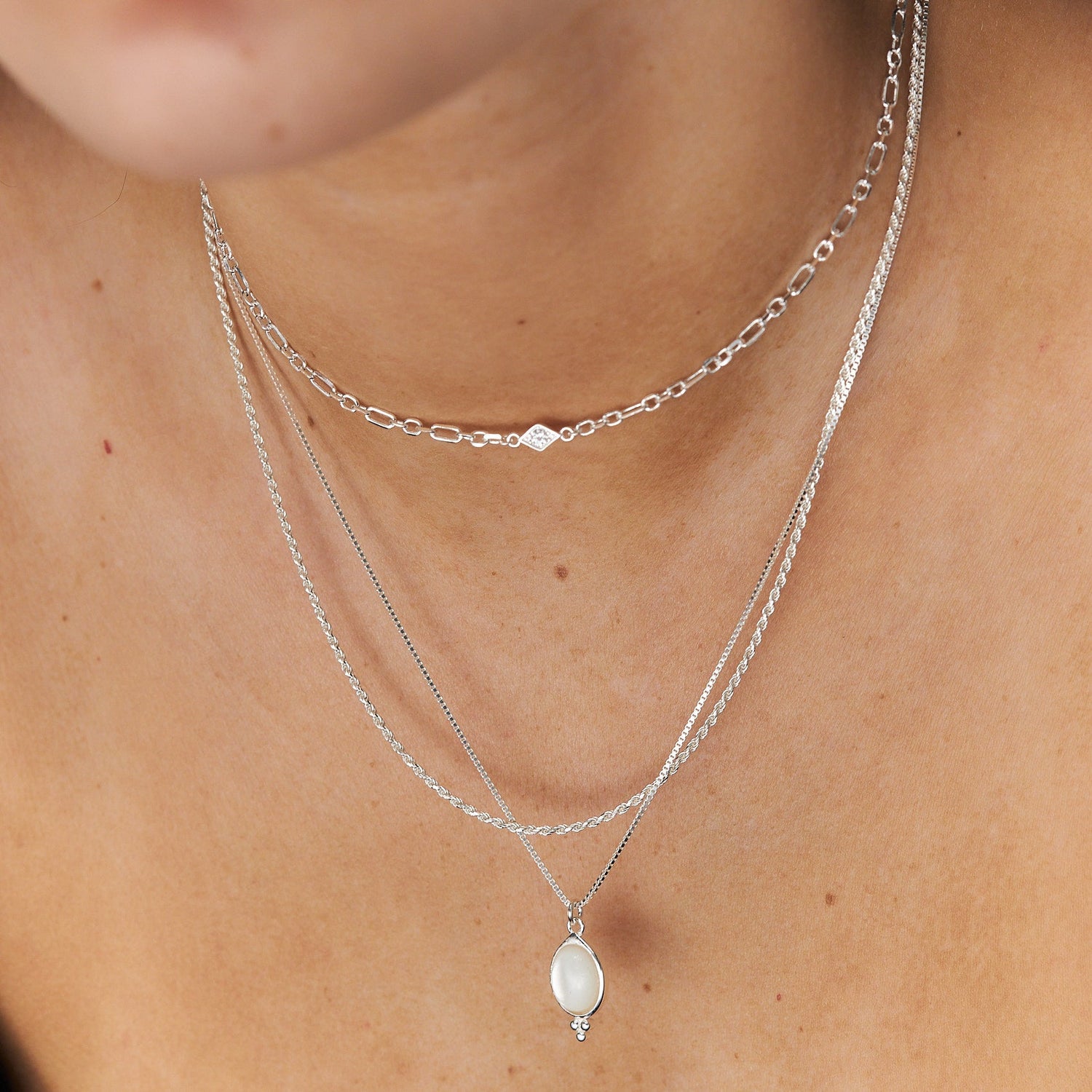 Thin Silver Royal Chain