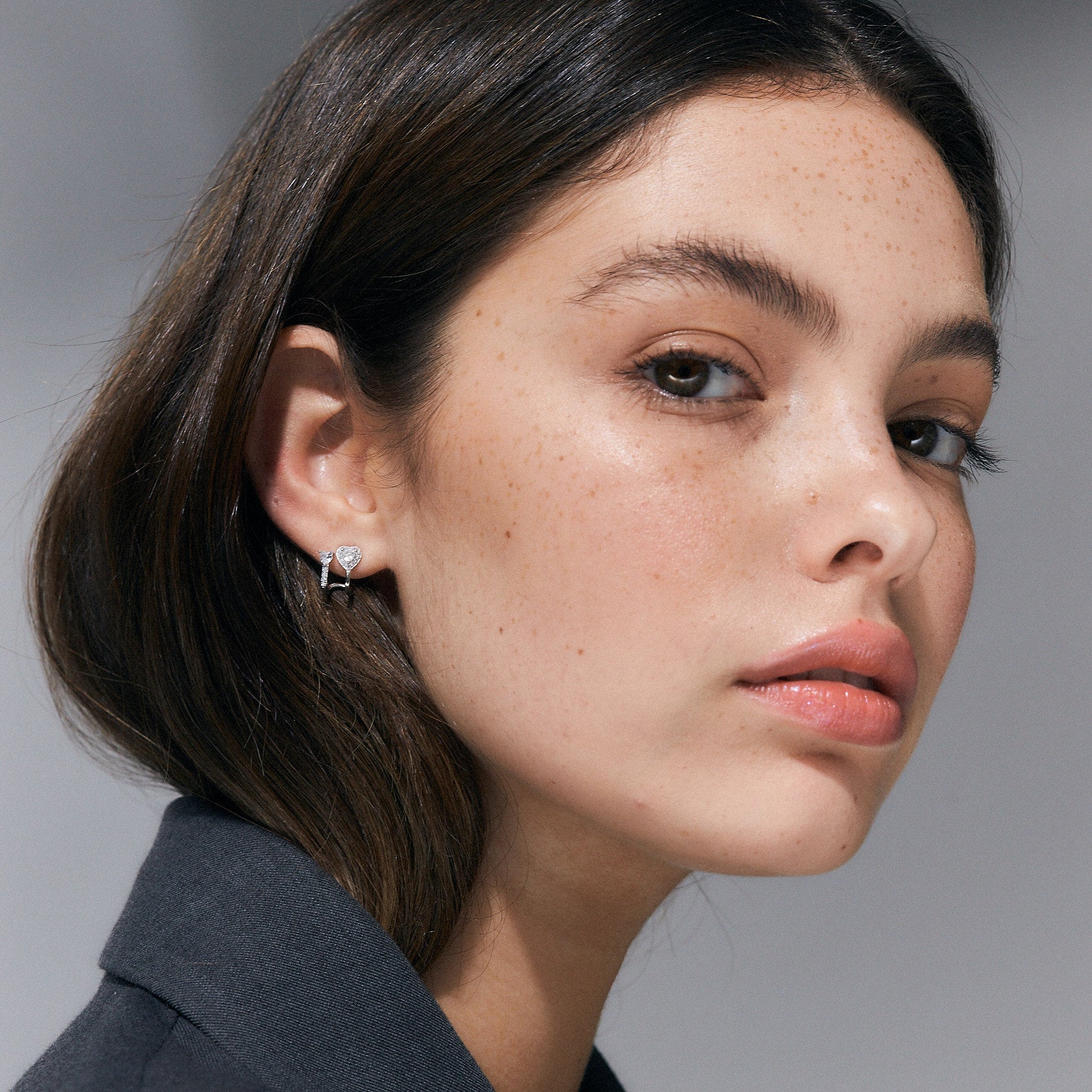 Sara Silver Earrings