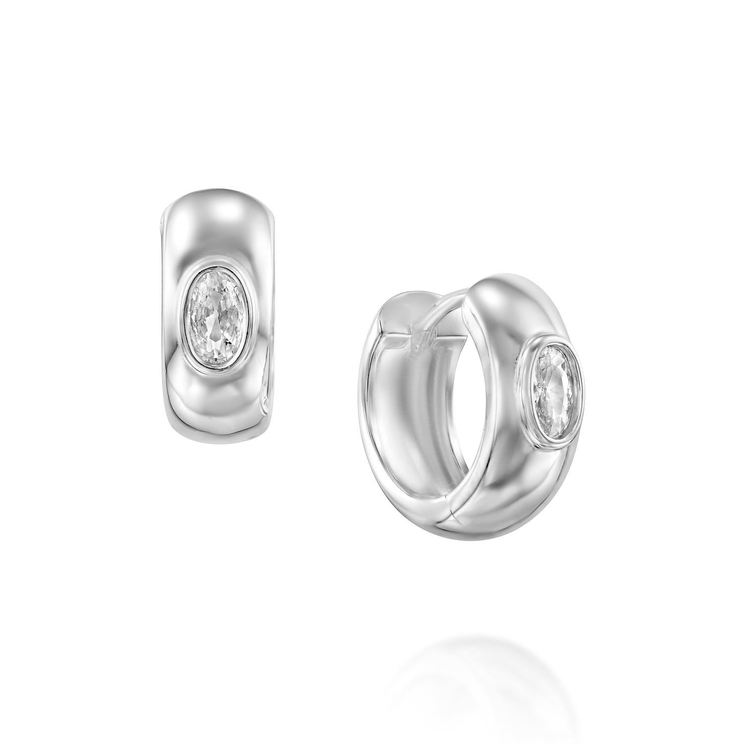 Pocahontas Silver Earrings