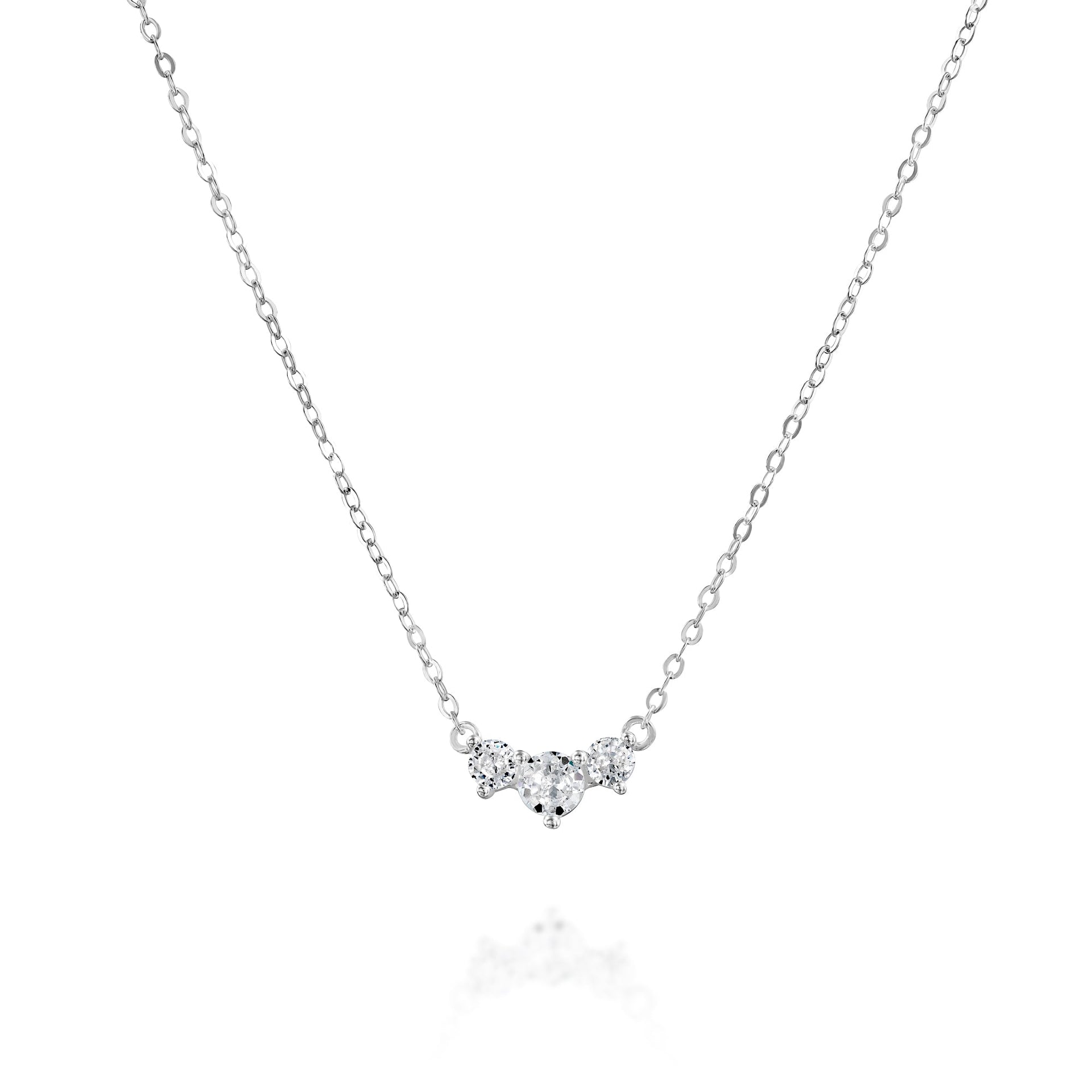 Vanessa Silver Necklace