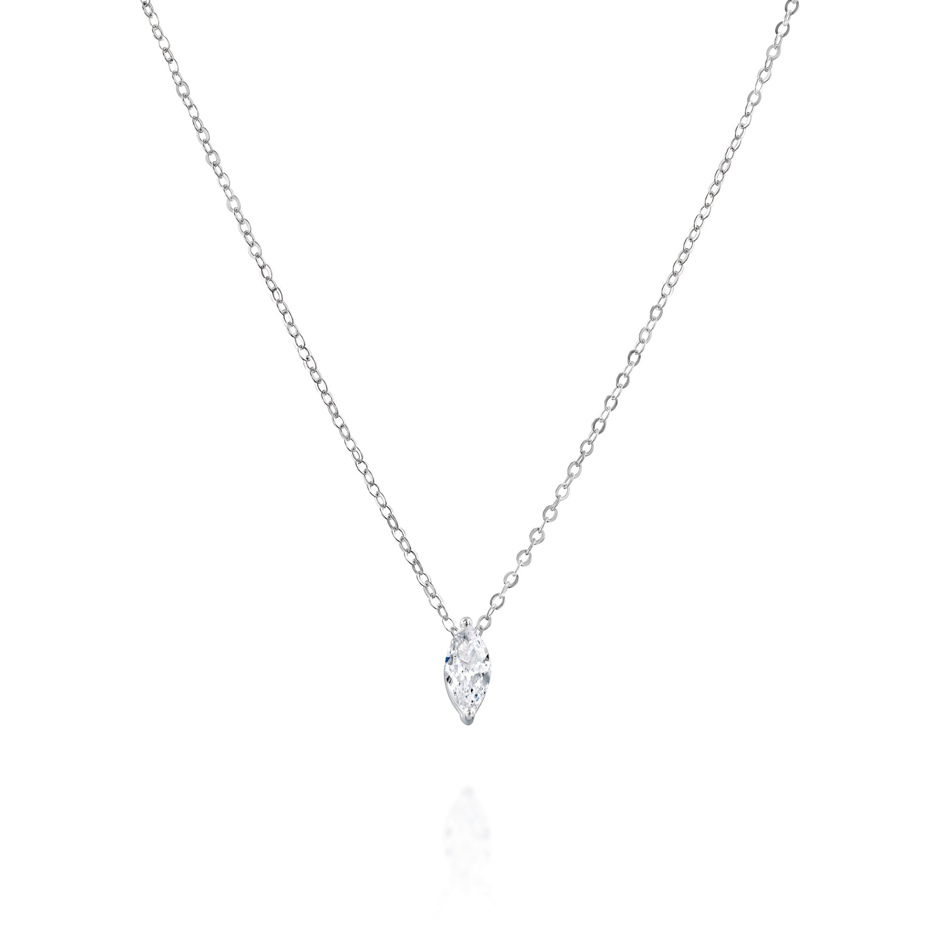 Heart Silver Necklace