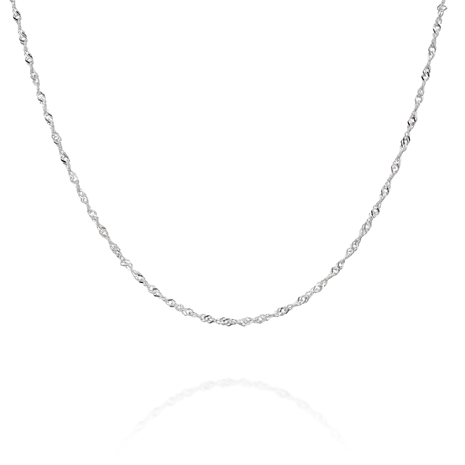 Word Silver Necklace
