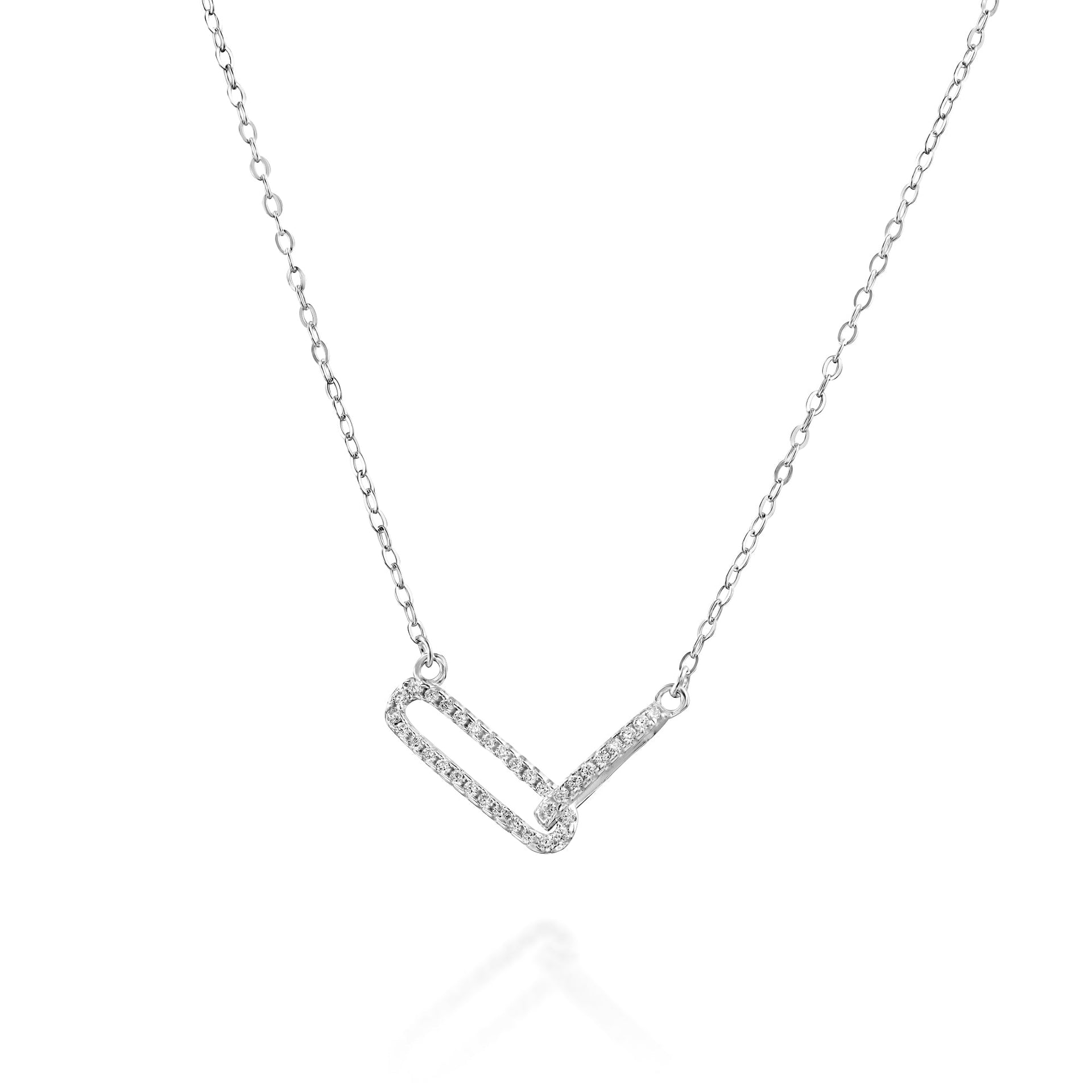 Agustina Silver Necklace