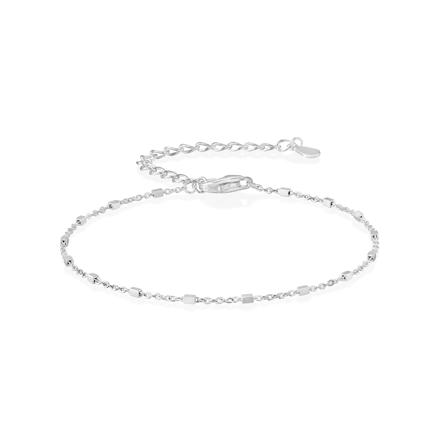 Wedge Silver Bracelet