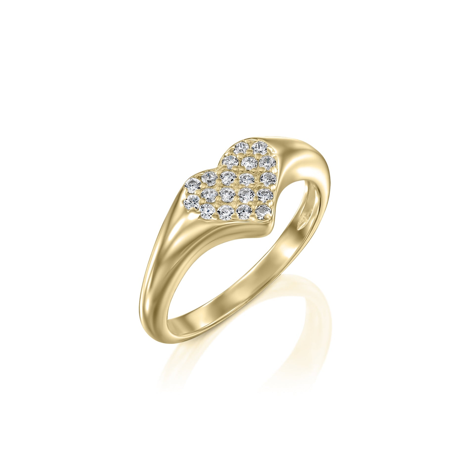 Mini Gold Venus Ring