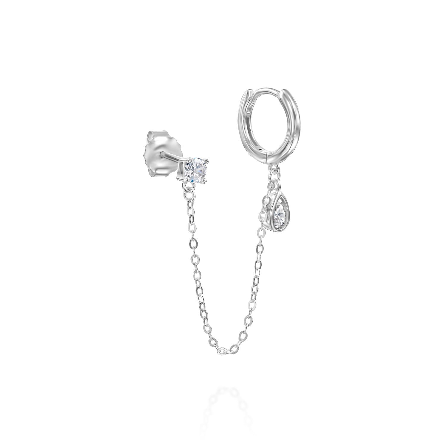 Mia Silver Earrings