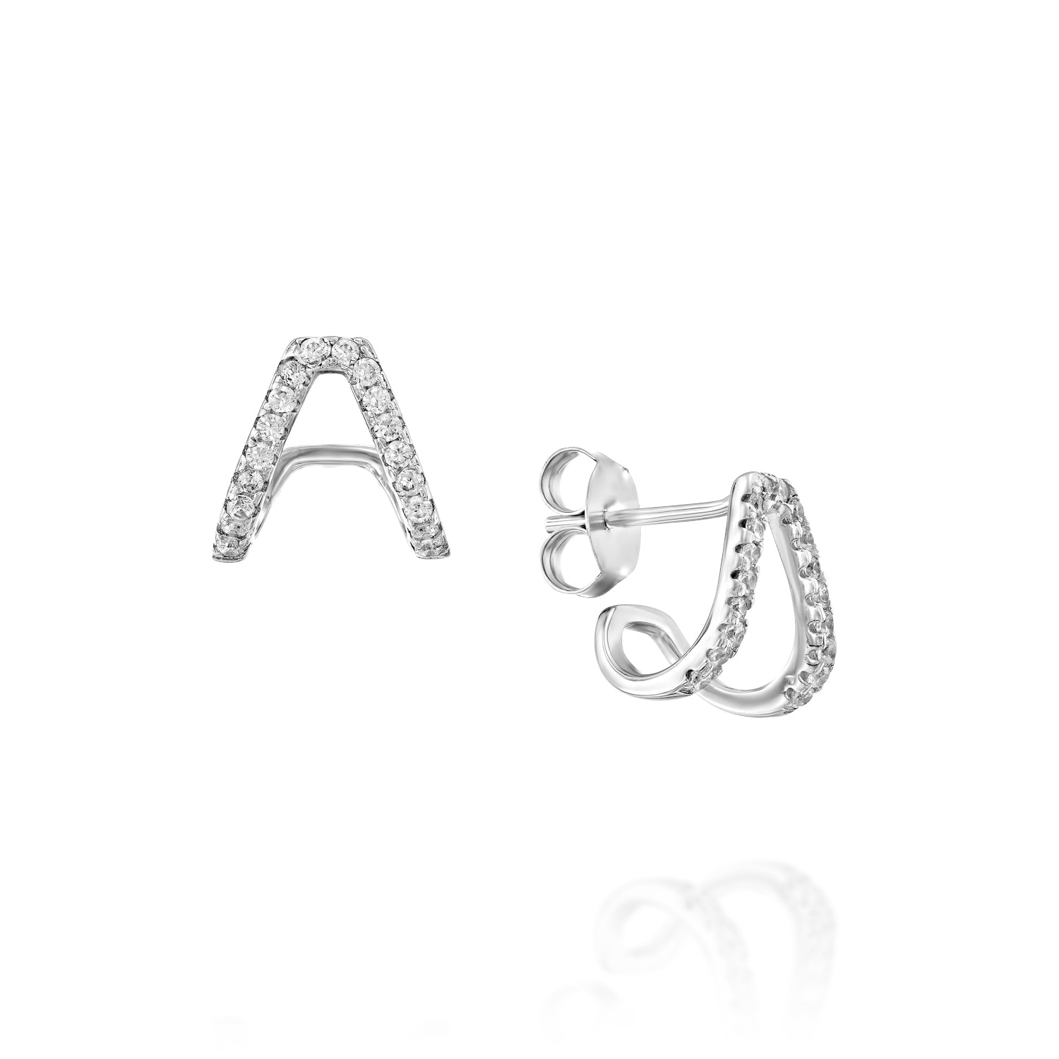 Nia Silver Earrings