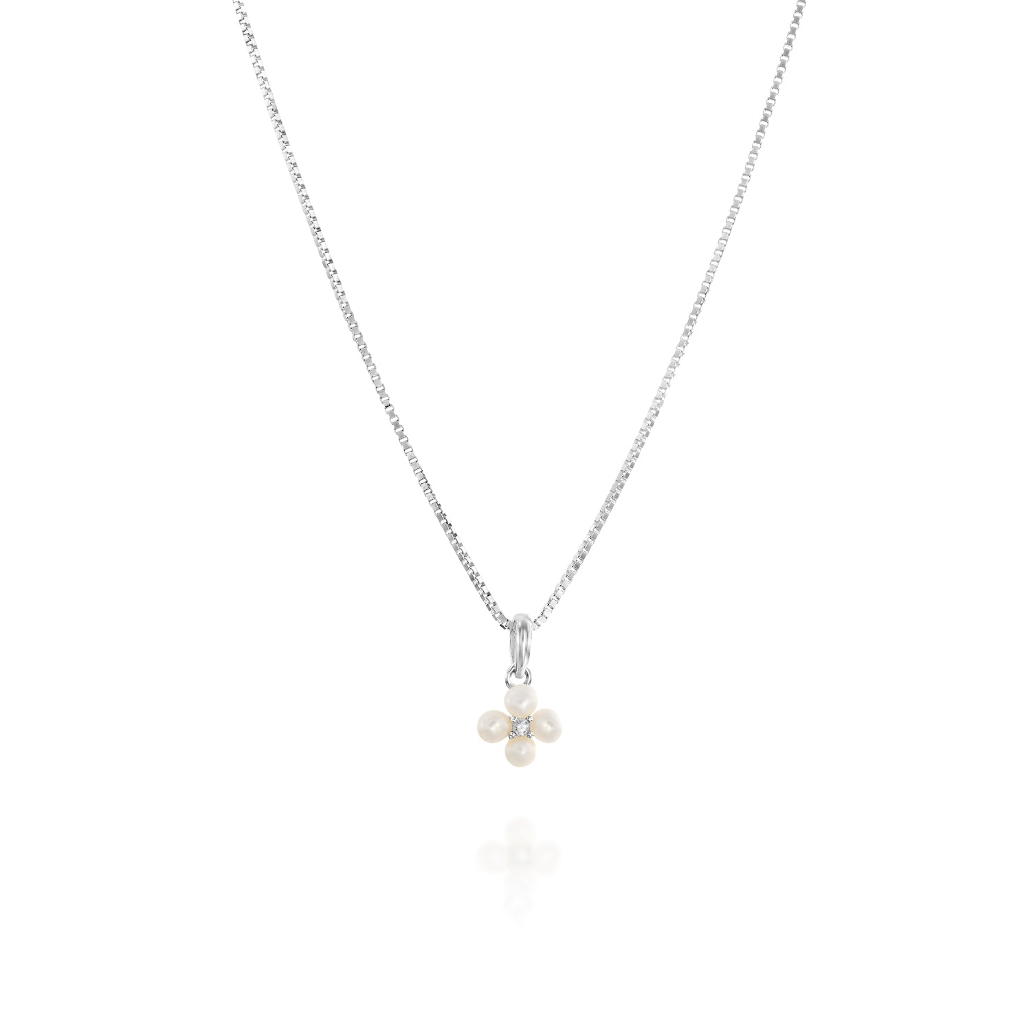 Pearl Flower Necklace