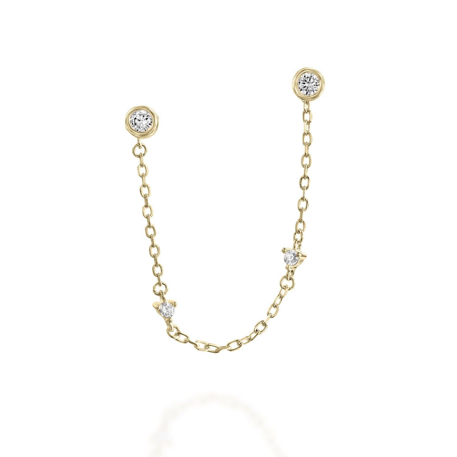 Daphne Gold Earring
