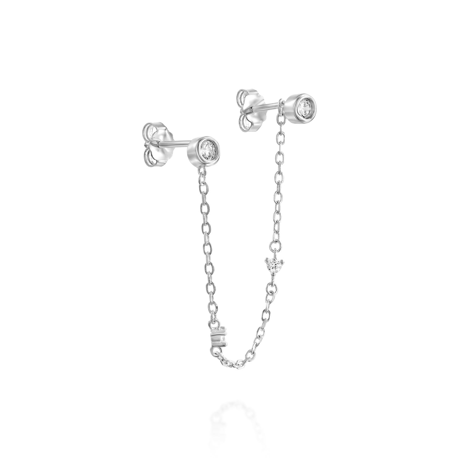 Daphne Silver Earring